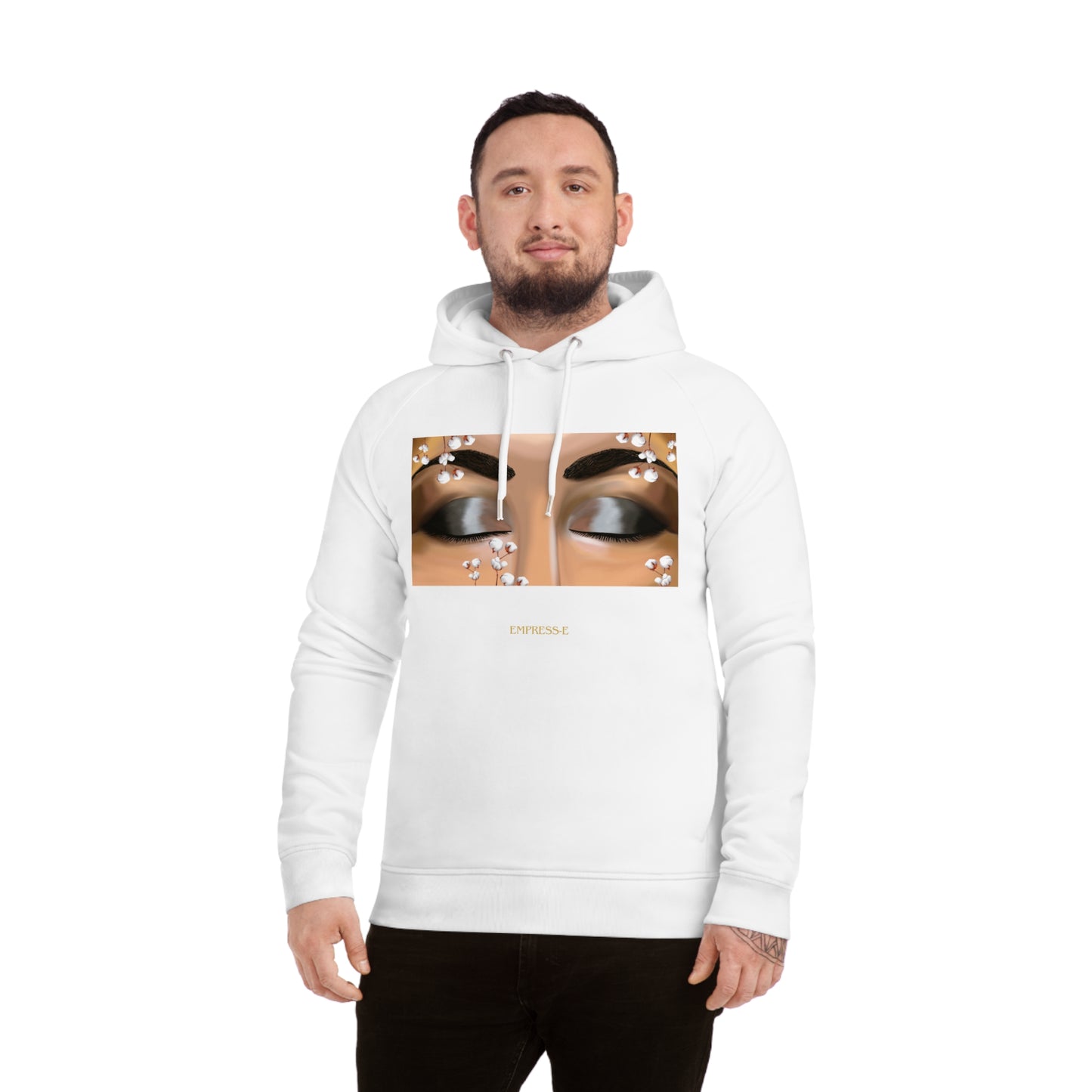 Hoodie - Cotton Field Black History Reparations Empress-E Design