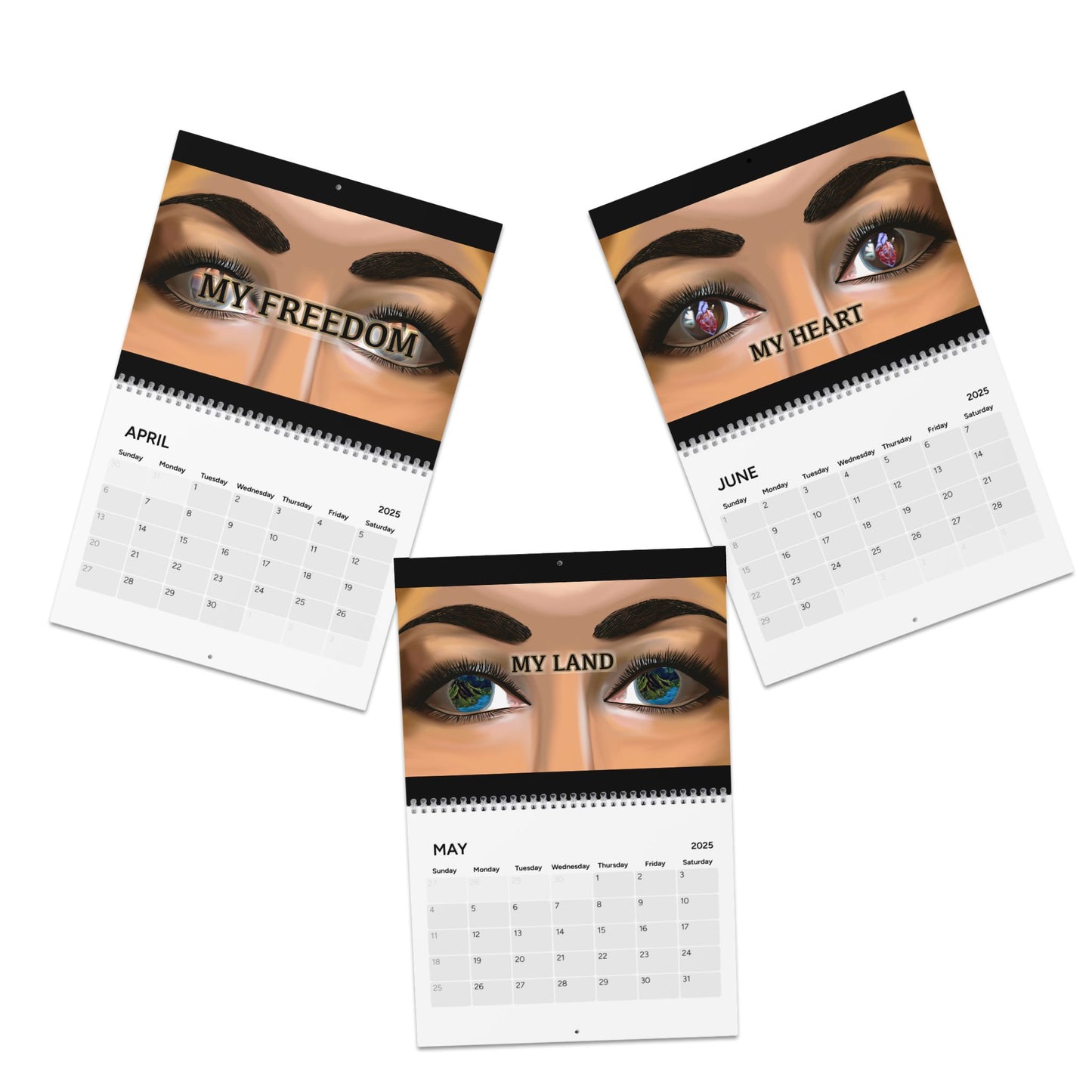2025 Calendar from the Music Video Reap Reparations