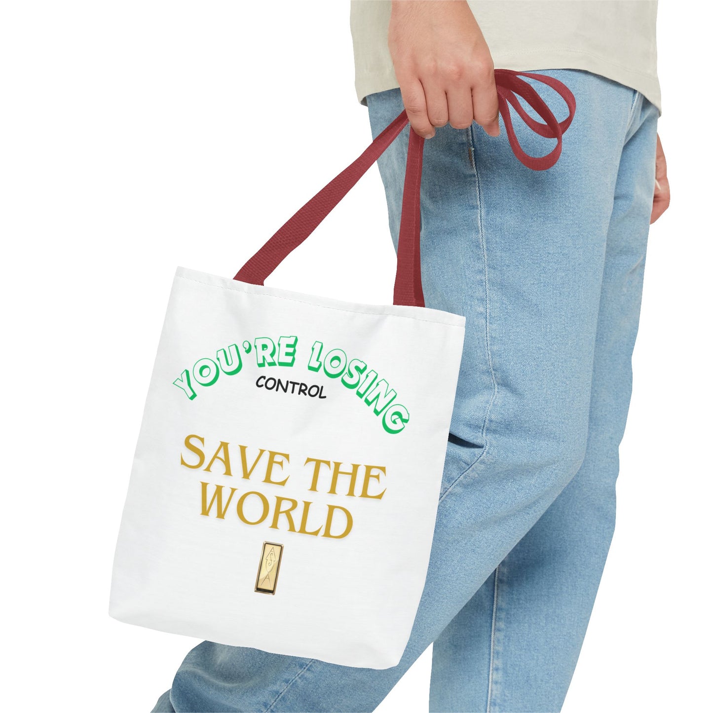 Tote Bag - Save the World Environment Eco-Friendly Shopping Bag