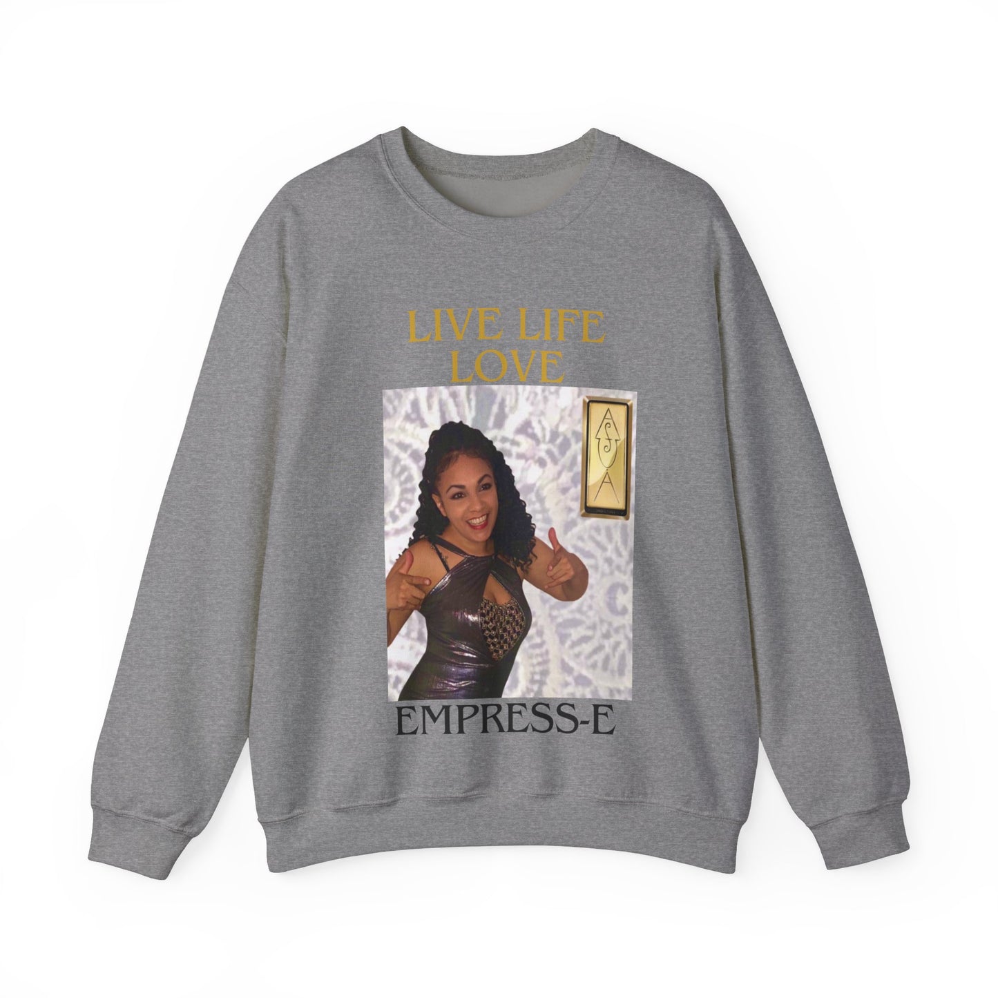Music Lover Sweatshirt - LIVE LIFE LOVE by EMPRESS-E