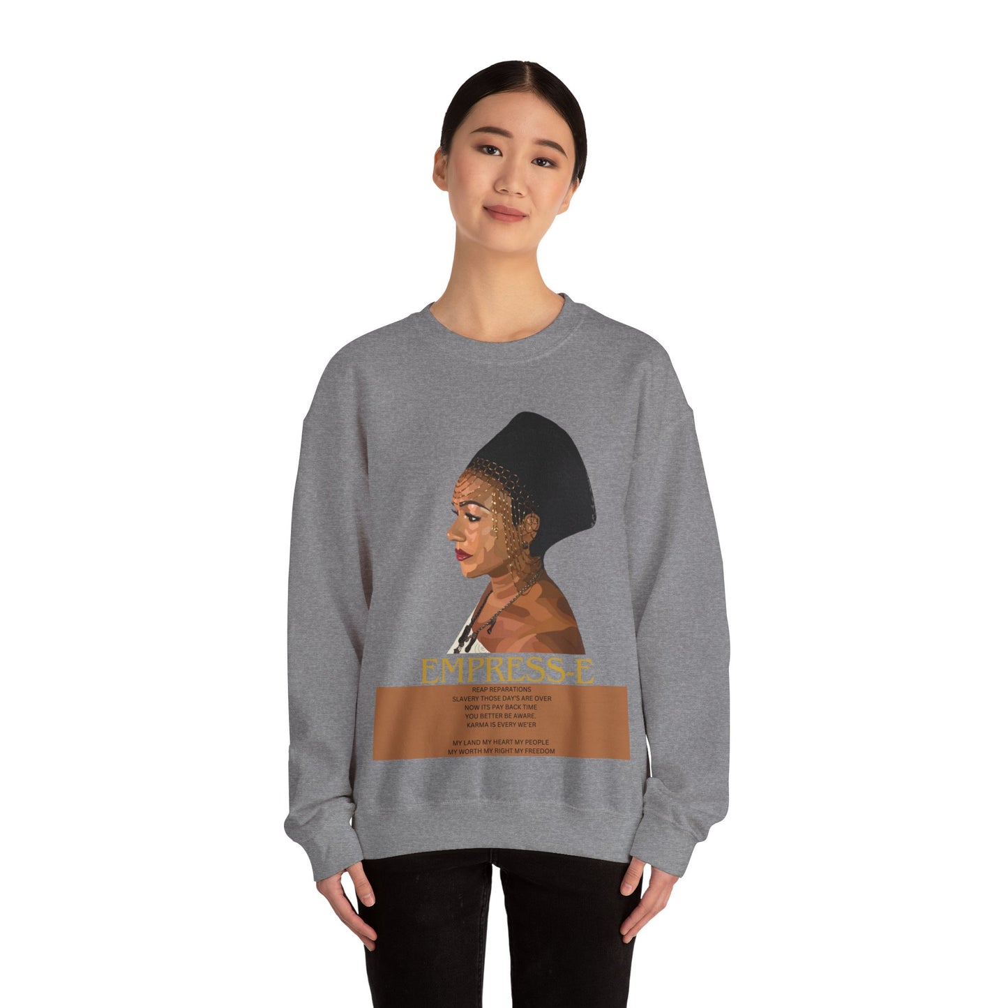Sweatshirt My Land My Heart My People My Worth My Rights My Freedom Reparations
