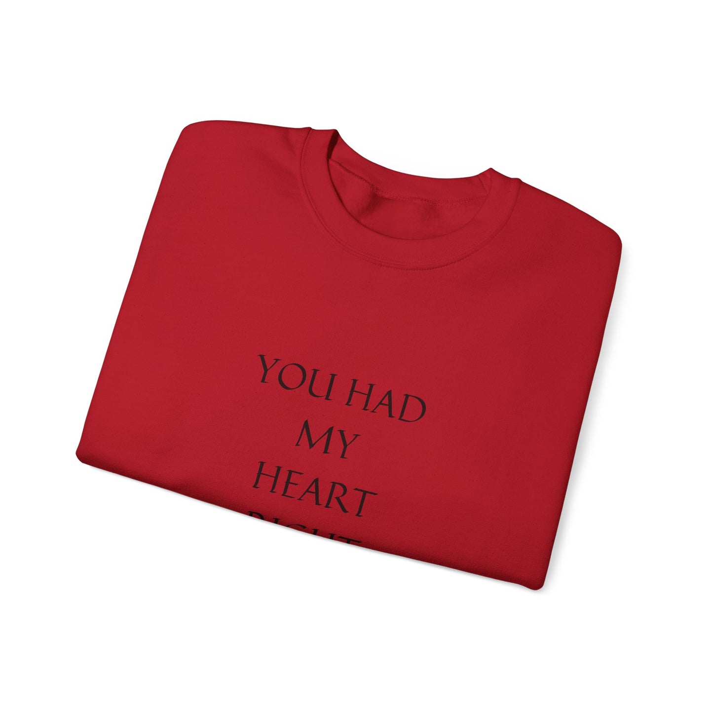 Soulmate Unisex Sweatshirt - You Had My Heart From the Start