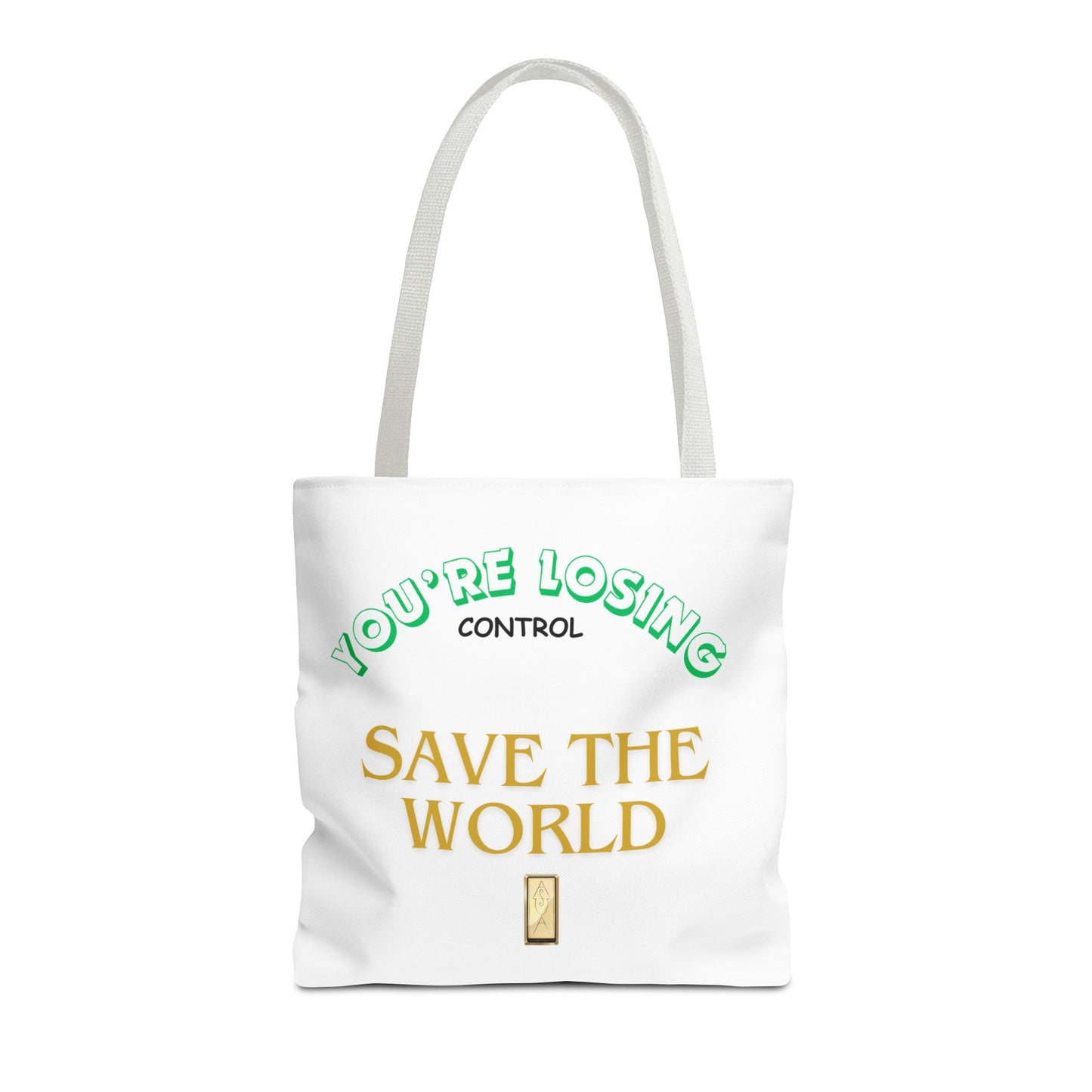 Tote Bag - Save the World Environment Eco-Friendly Shopping Bag