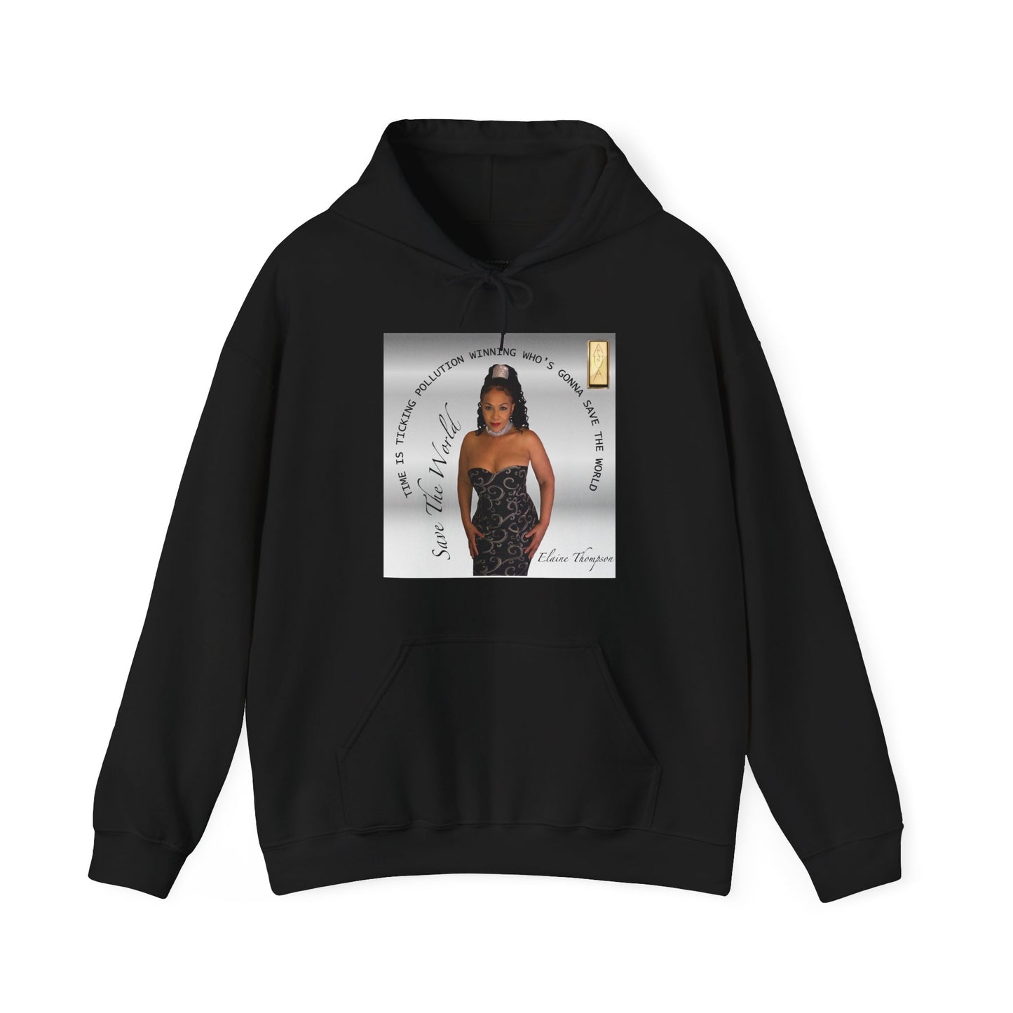 Hooded Sweatshirt - Save the World - Global Warming Awareness