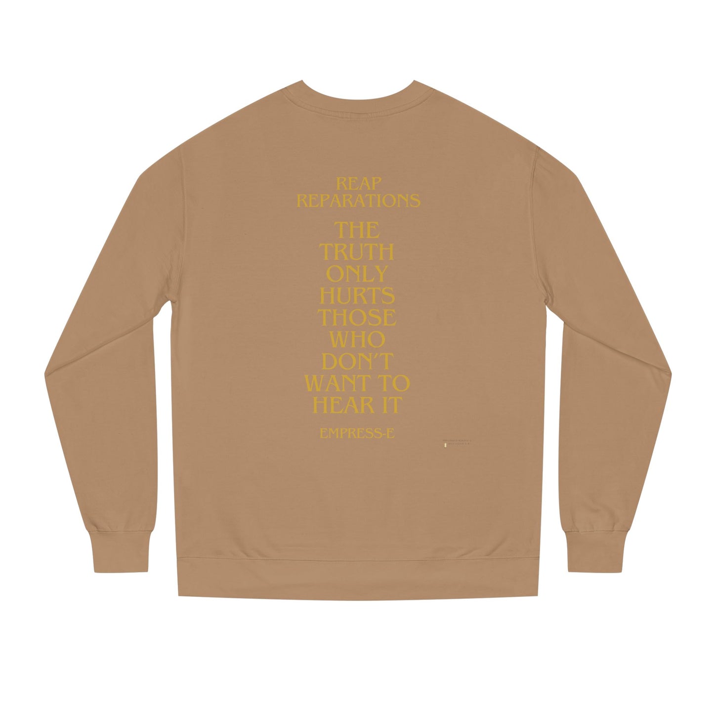 Unisex Sweatshirt - MY PEOPLE - REPARATIONS Jumper, Black Lives Matter Shirt,