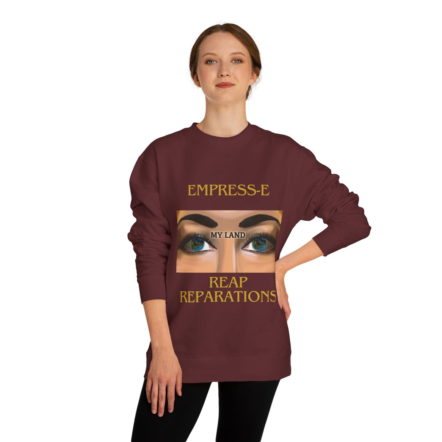MY LAND- REPARATIONS Unisex Crew Neck Sweatshirt -kwanzaa gift