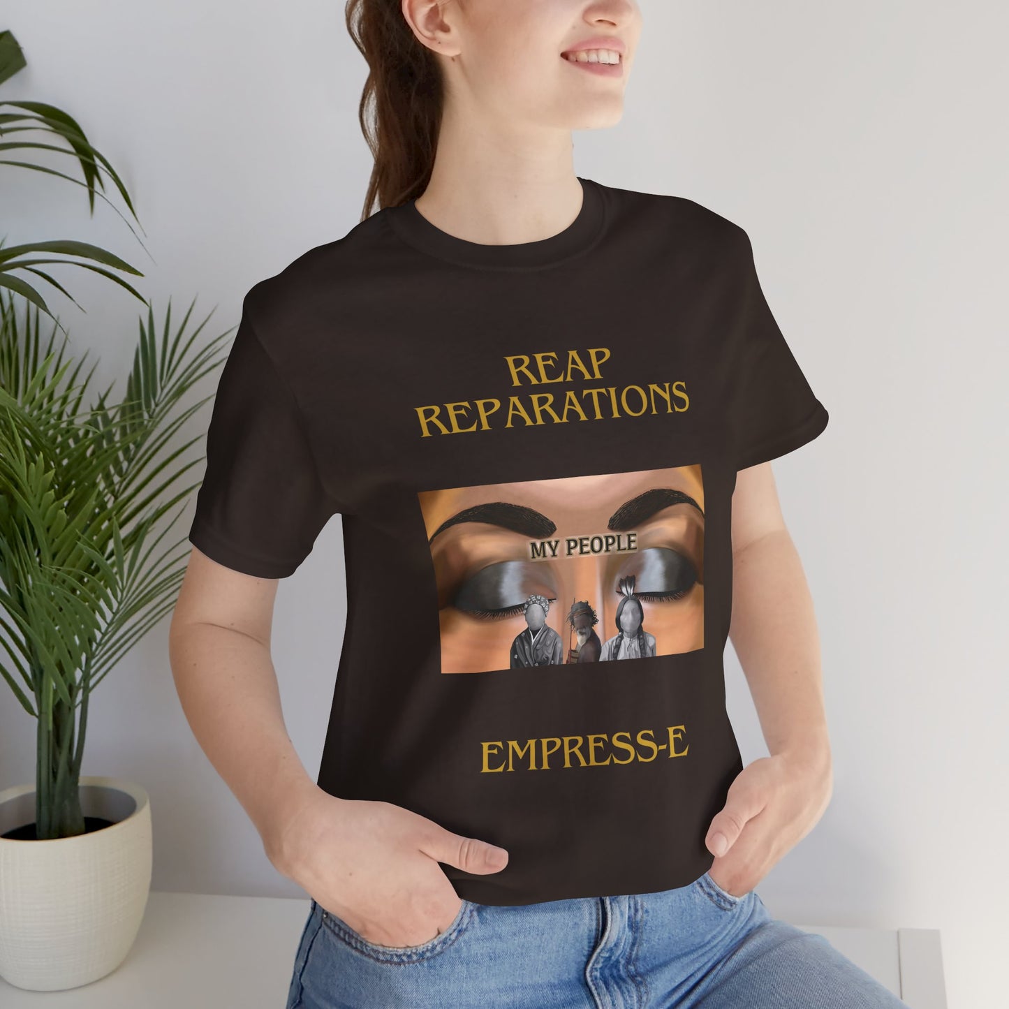 Unisex Tee Black History Indigenous People Reparations T-Shirt