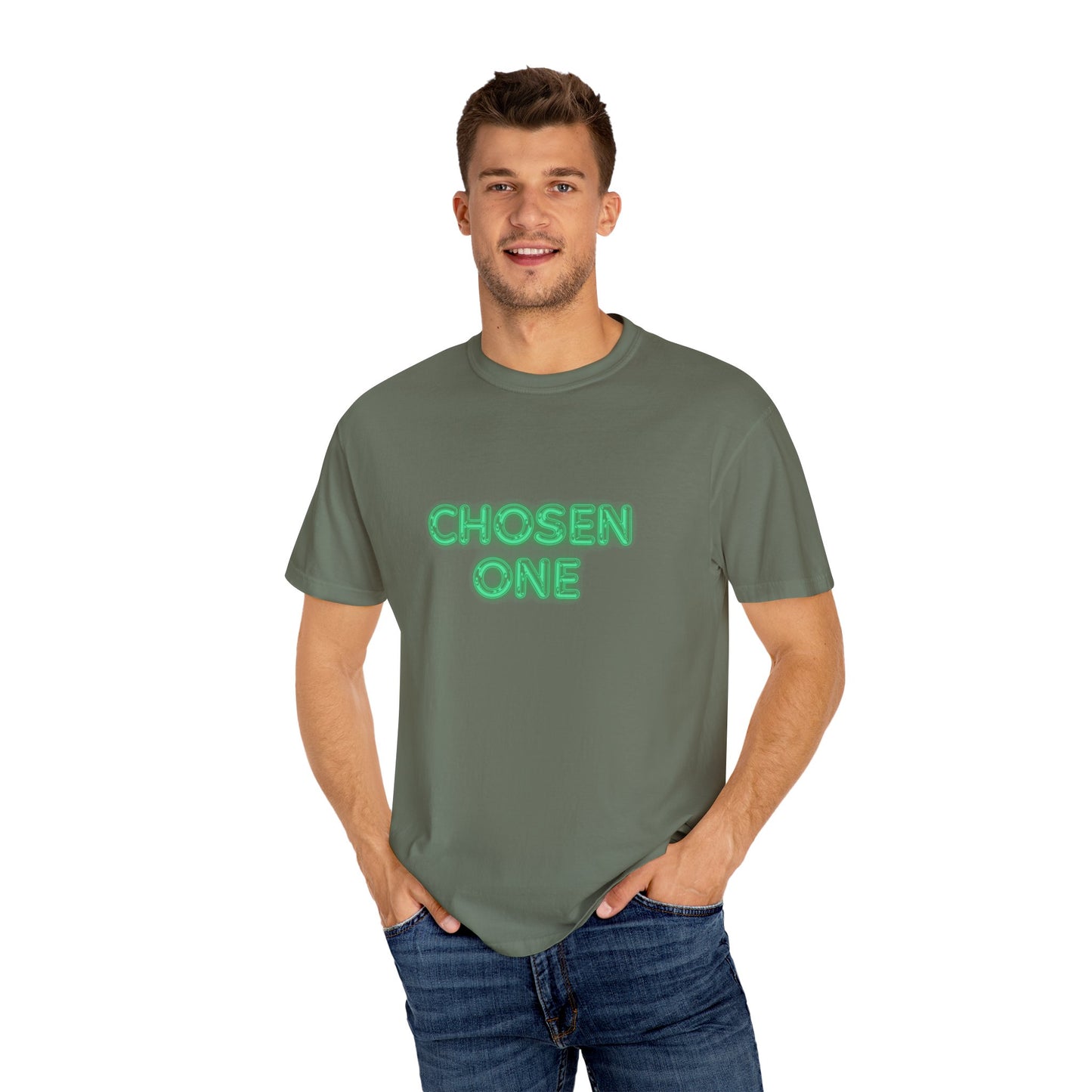 Garment-Dyed T-shirt - CHOSEN ONE - AFUA