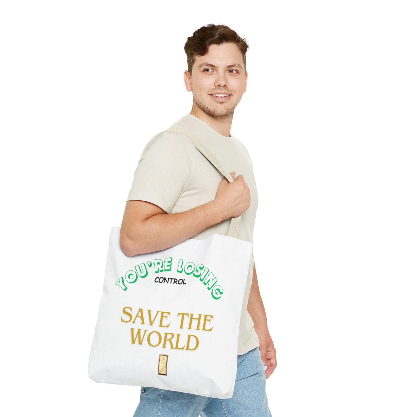 Tote Bag - Save the World Environment Eco-Friendly Shopping Bag
