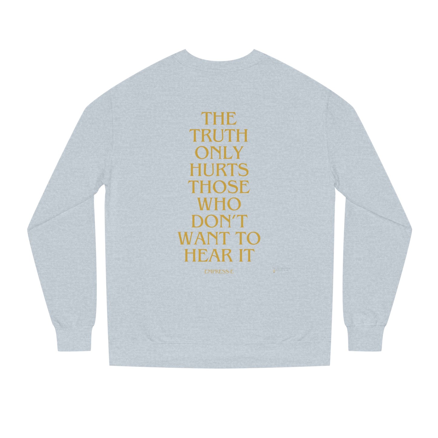 Empress-E Unisex Sweatshirt - Strong like a lion Reap Reparations black history