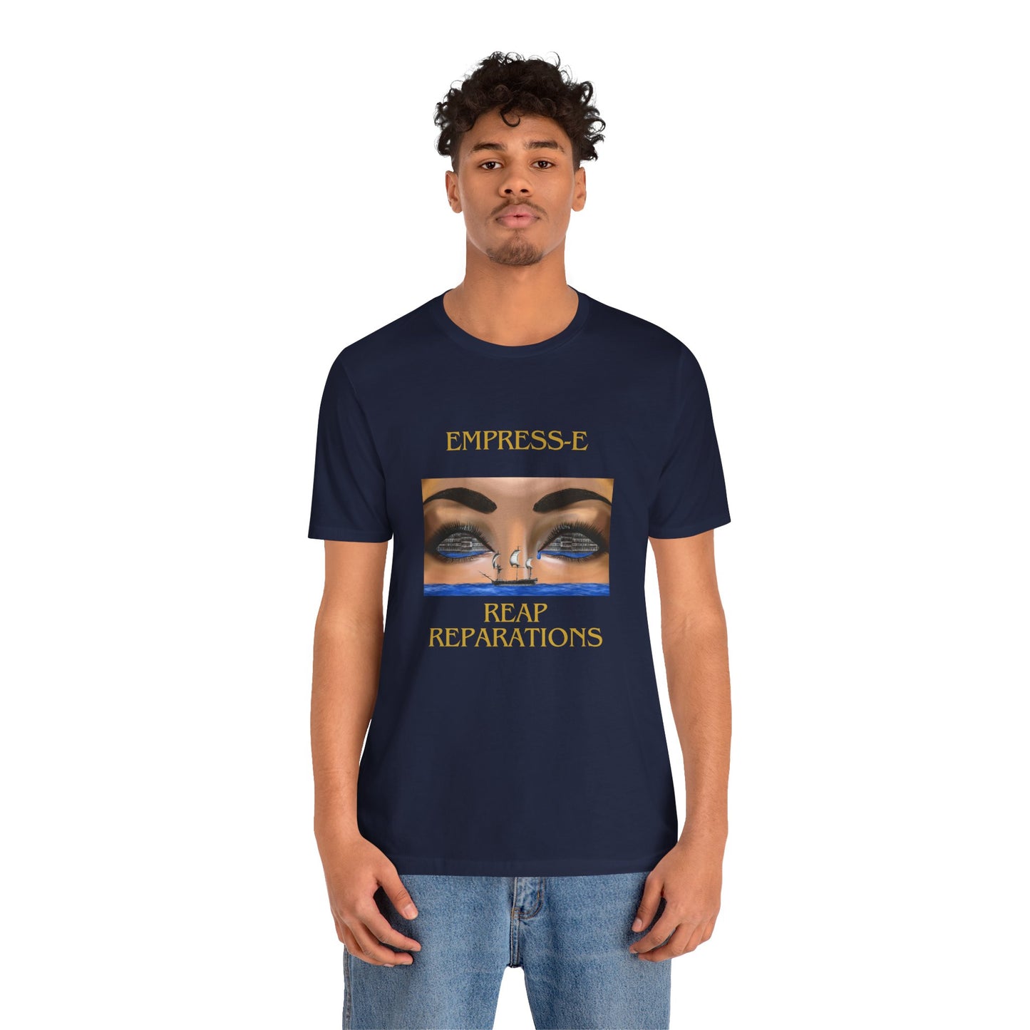 T-Shirt REAP REPARATIONS Crying Eyes Unisex Jersey Short Sleeve Tee