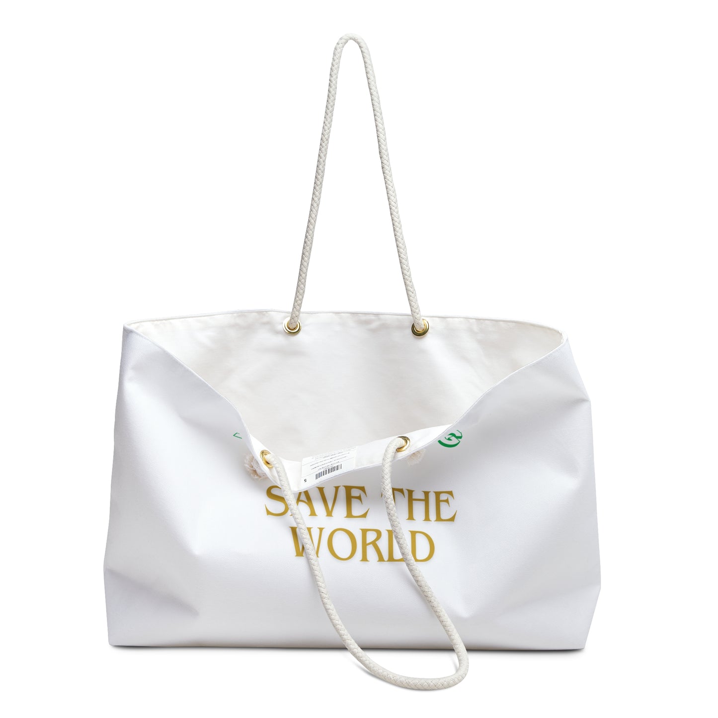 Weekender Bag - SAVE THE WORLD