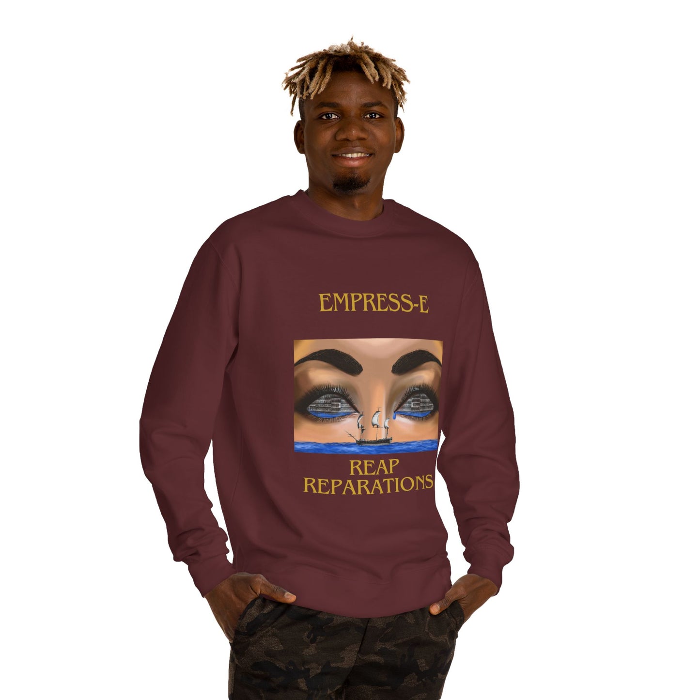 Black History SLAVERY REPARATIONS- Unisex Sweatshirt - African American- KWANZAA
