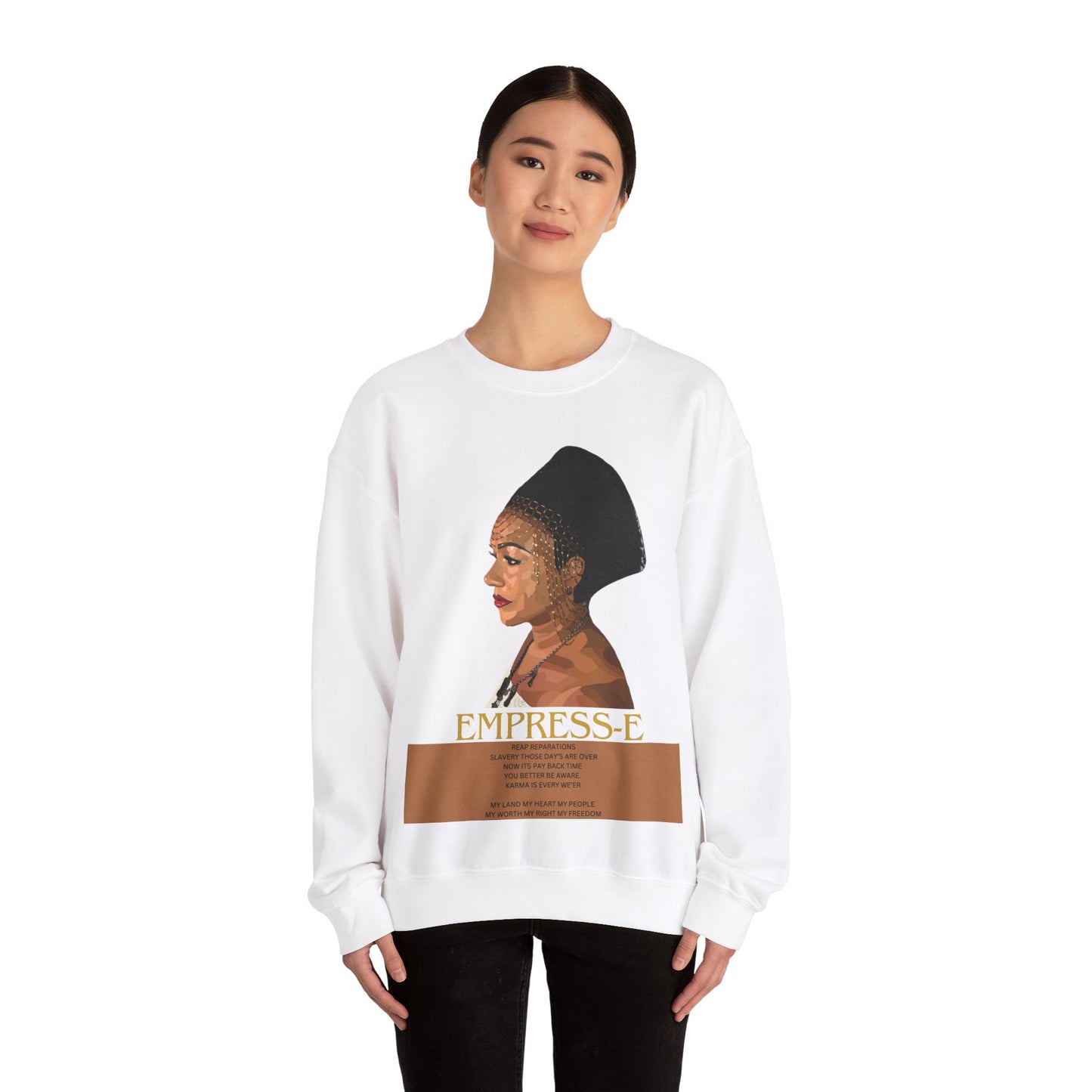 Sweatshirt My Land My Heart My People My Worth My Rights My Freedom Reparations