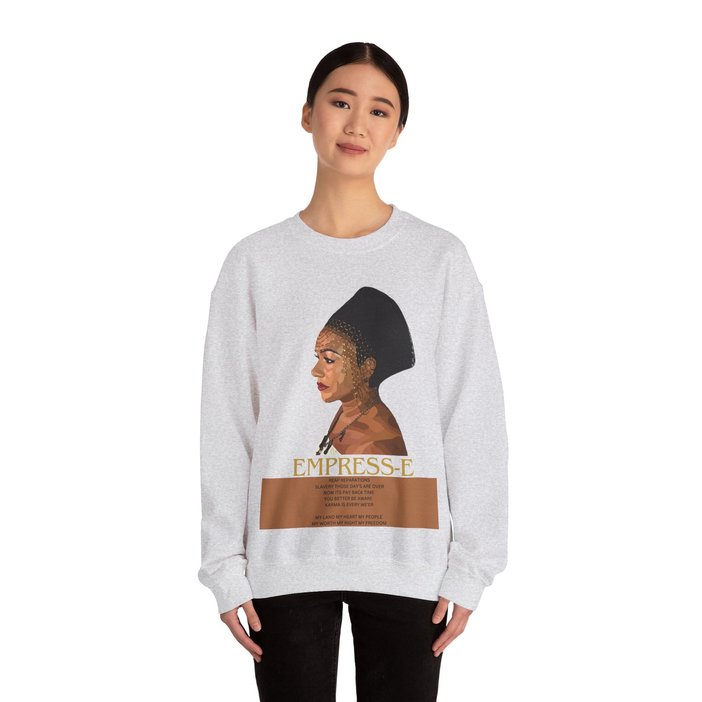Sweatshirt My Land My Heart My People My Worth My Rights My Freedom Reparations