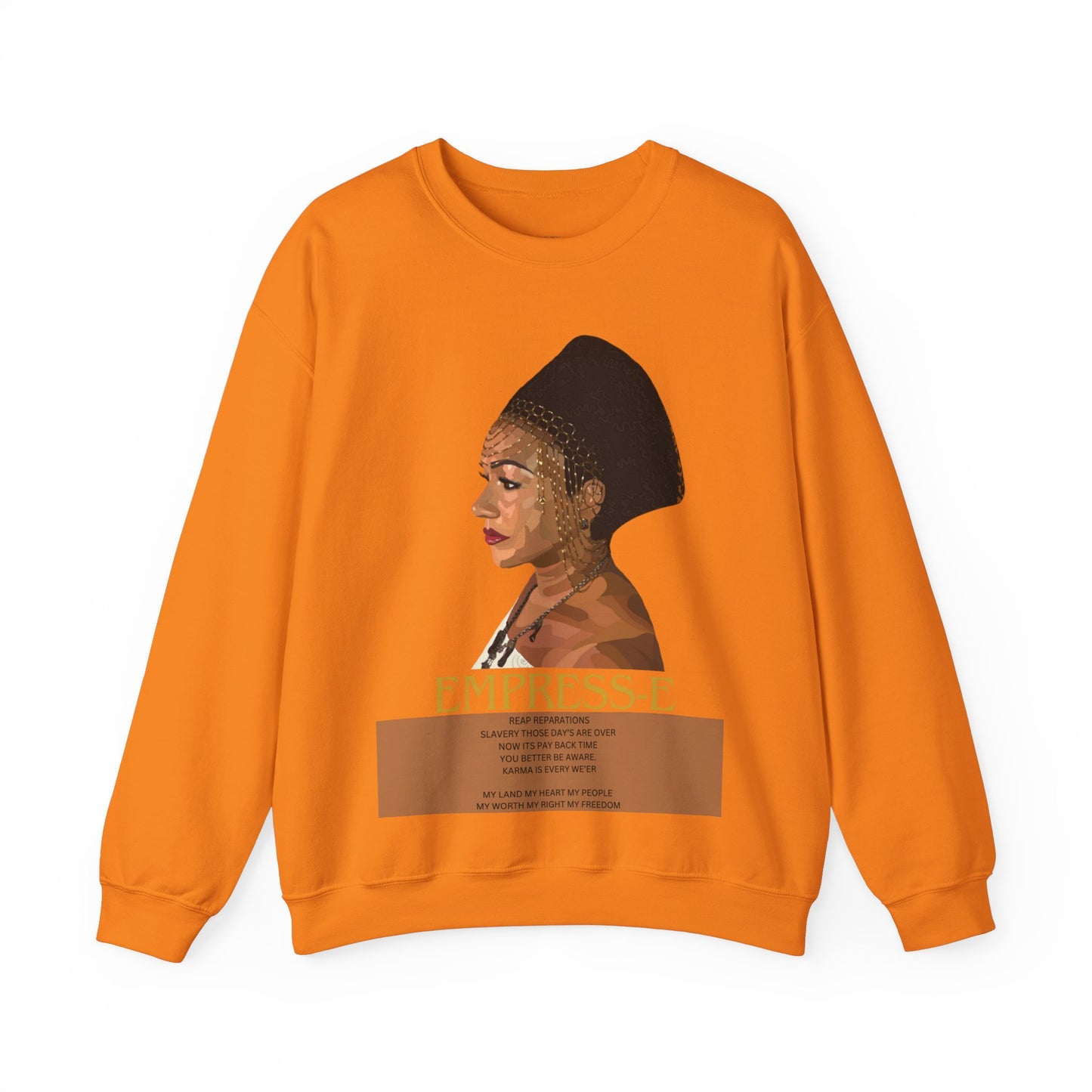 Sweatshirt My Land My Heart My People My Worth My Rights My Freedom Reparations
