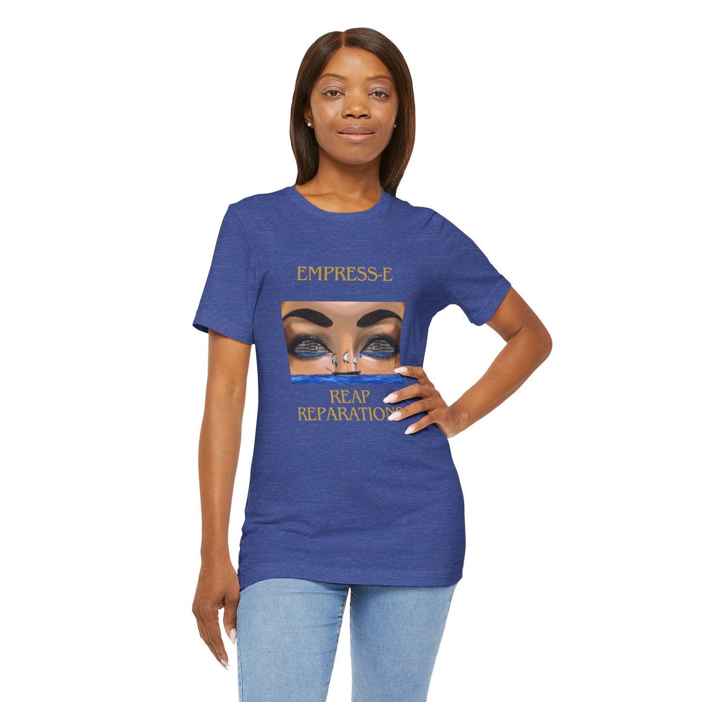 T-Shirt REAP REPARATIONS Crying Eyes Unisex Jersey Short Sleeve Tee