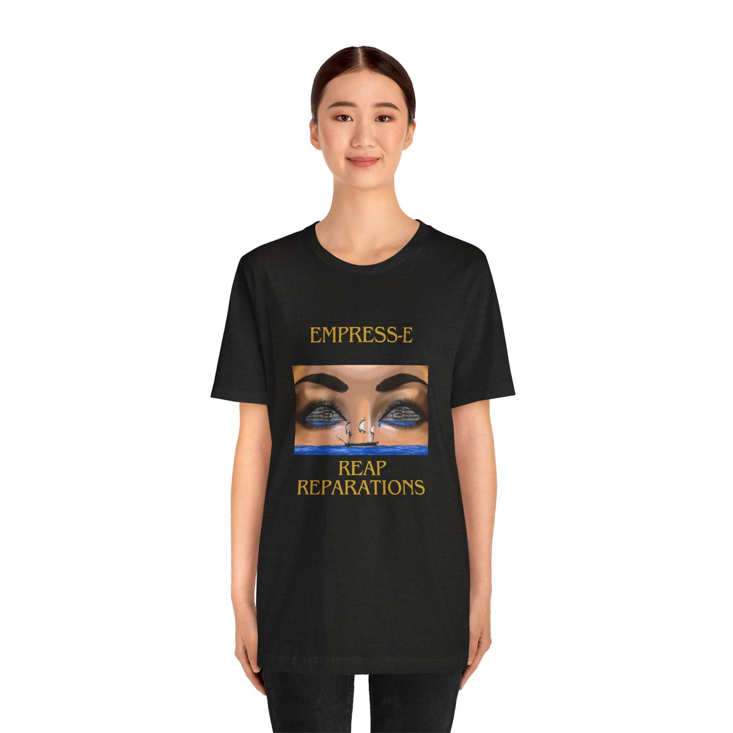 T-Shirt REAP REPARATIONS Crying Eyes Unisex Jersey Short Sleeve Tee