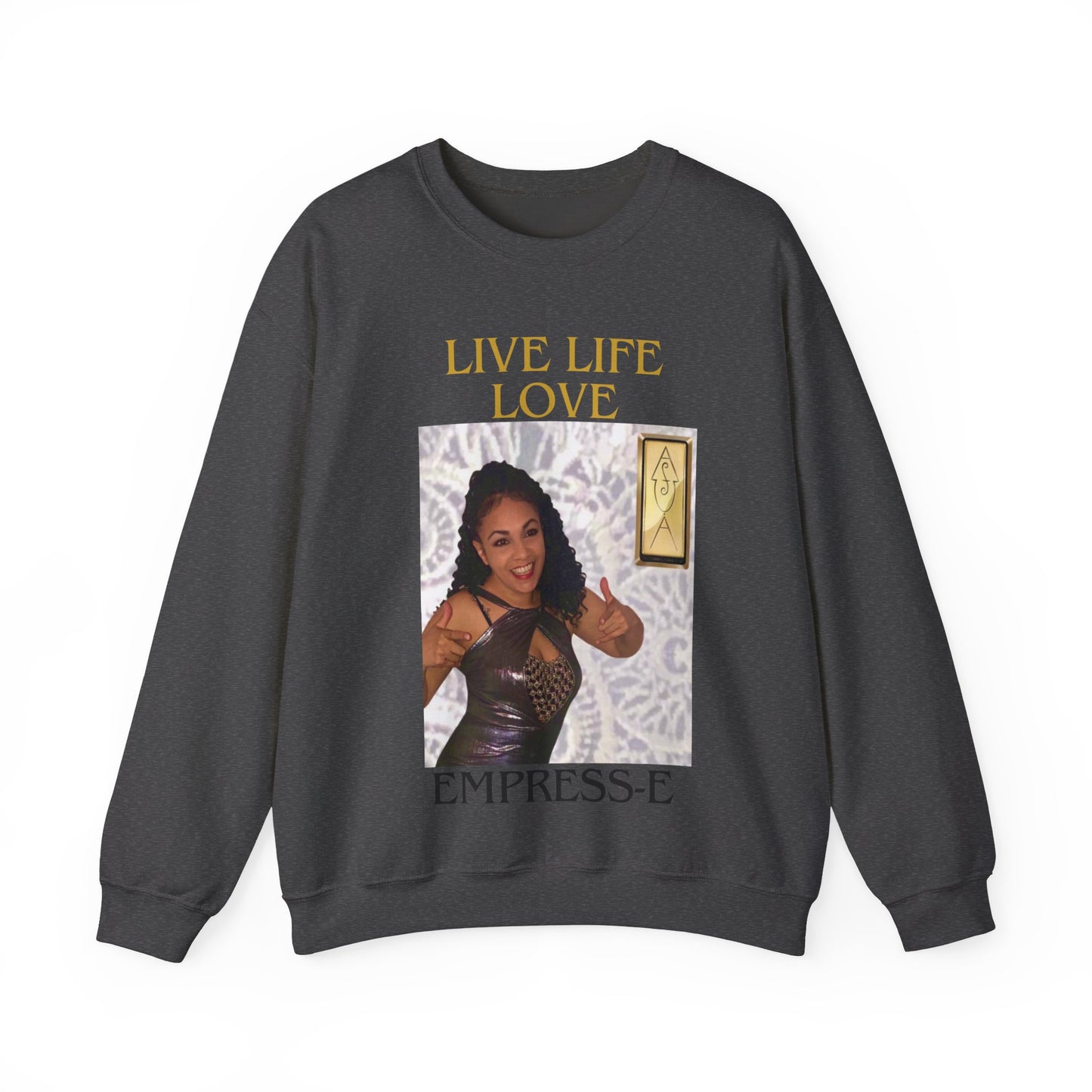 Music Lover Sweatshirt - LIVE LIFE LOVE by EMPRESS-E