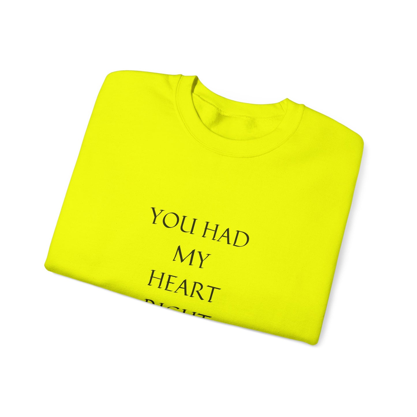 Soulmate Unisex Sweatshirt - You Had My Heart From the Start