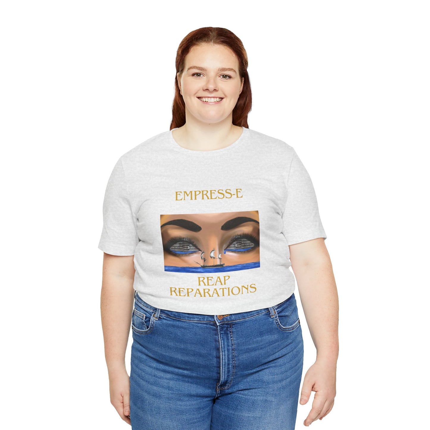 T-Shirt REAP REPARATIONS Crying Eyes Unisex Jersey Short Sleeve Tee