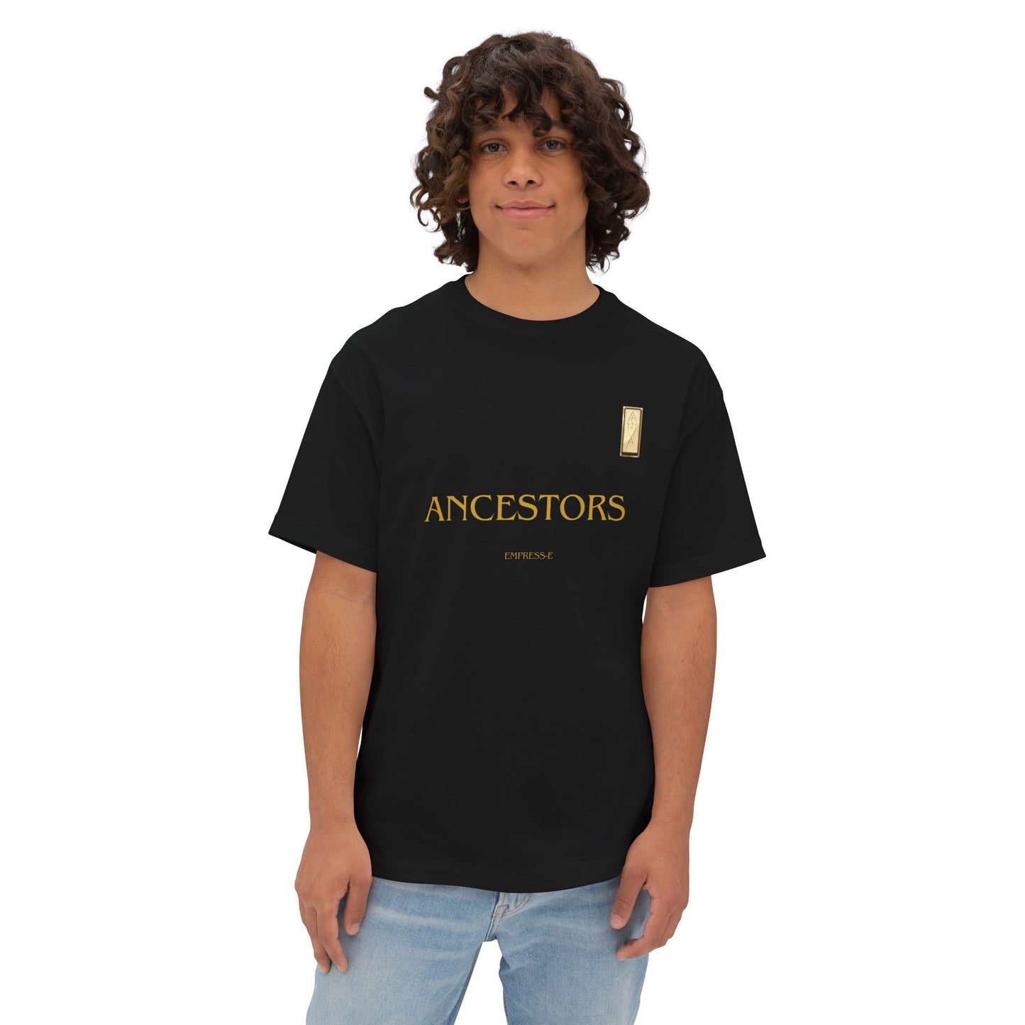 Oversized Tee - Ancestors Music by Empress-E Unisex T-Shirt