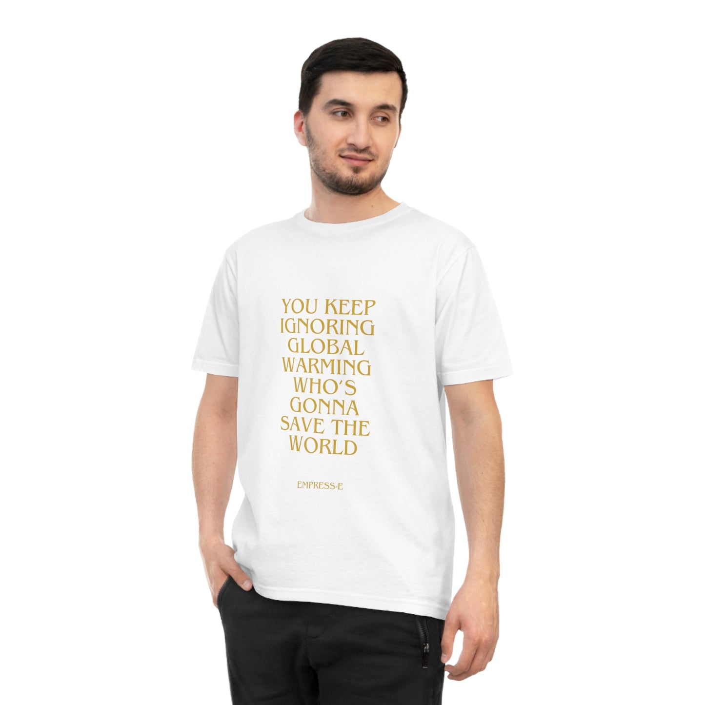 T-Shirt - GLOBAL WARMING TIME IS TICKING