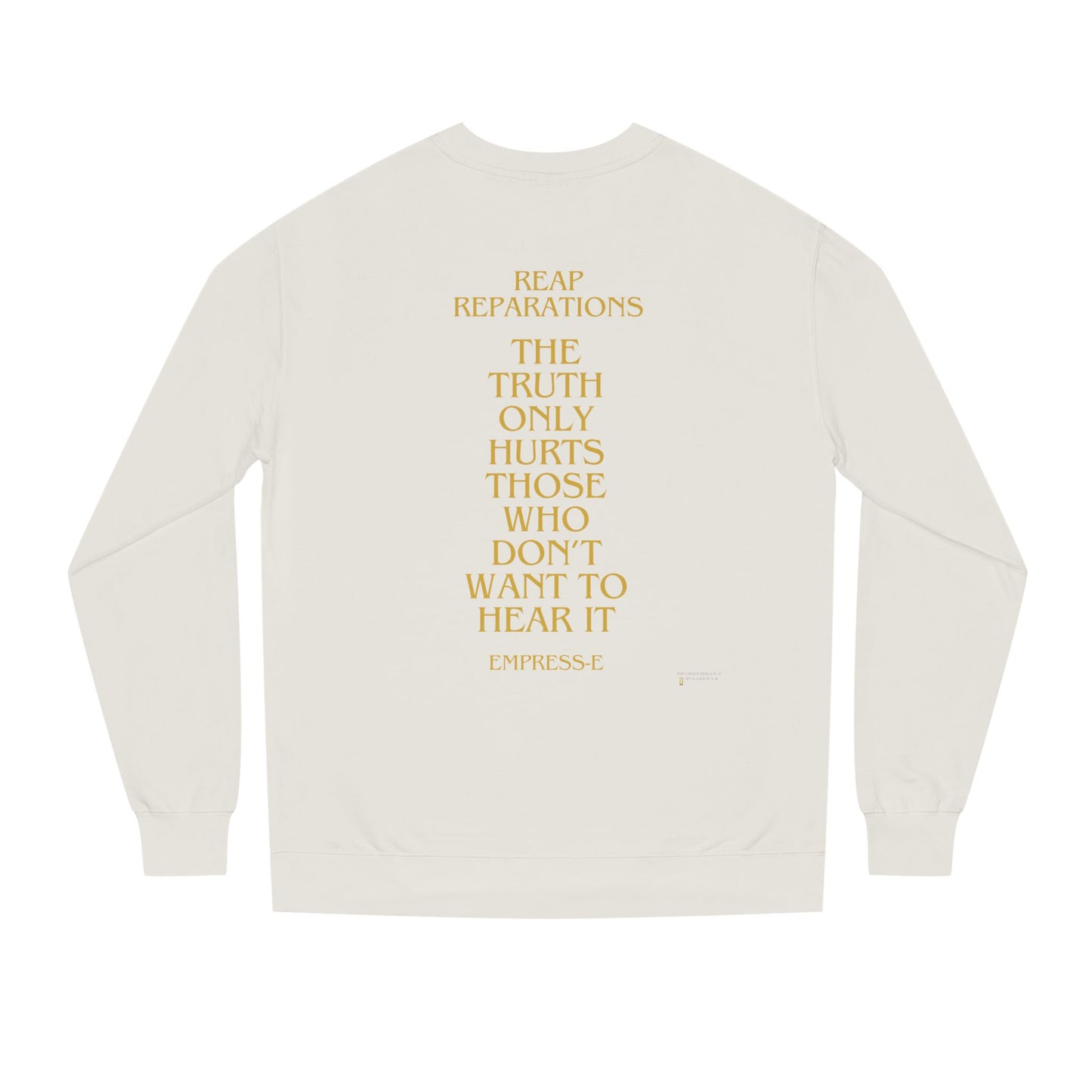 Unisex Sweatshirt - MY PEOPLE - REPARATIONS Jumper, Black Lives Matter Shirt,