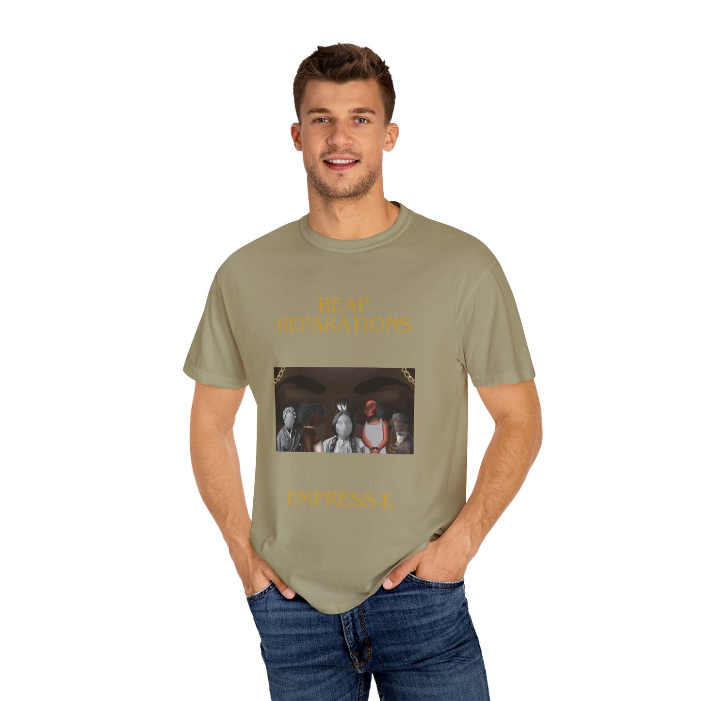 REAP REPARATIONS Unisex T-shirt for Black History, Civil Rights,Juneteenth, BLM