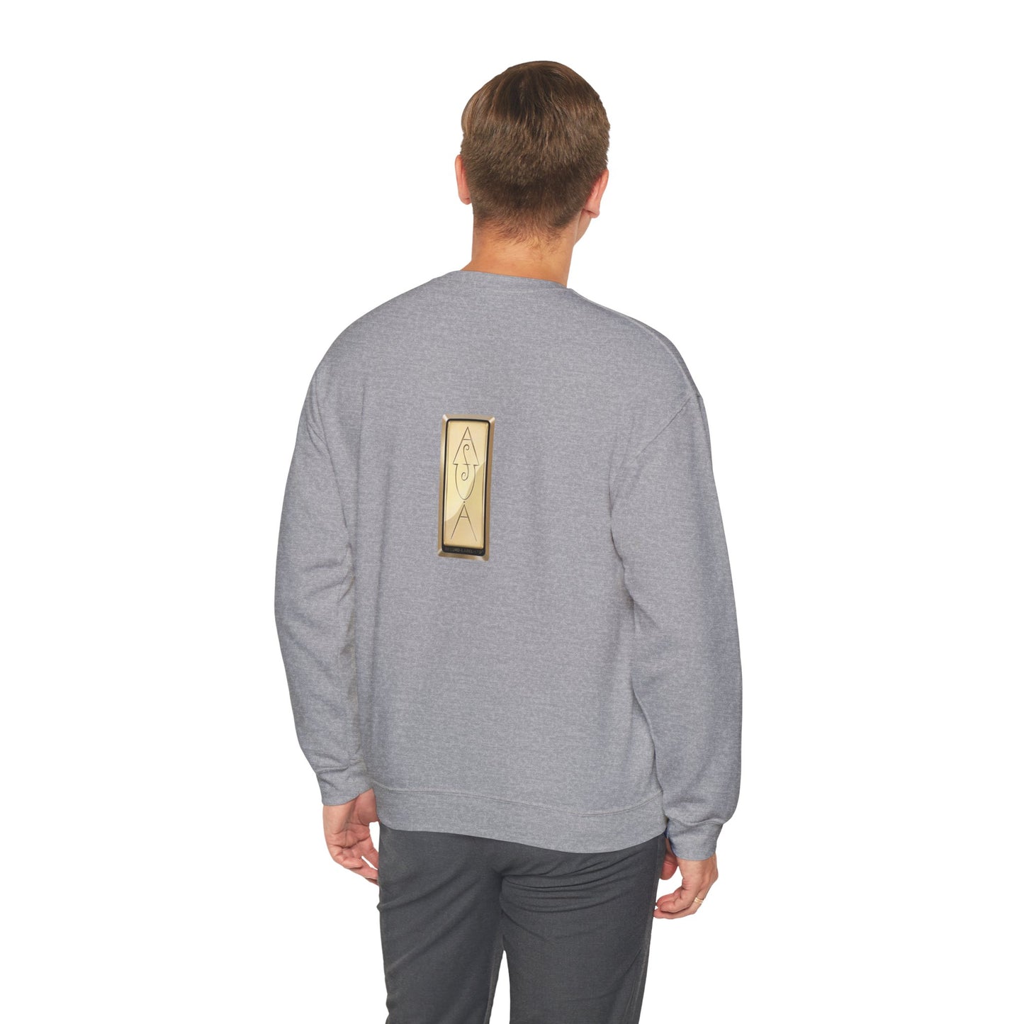 Music Lover Heavy Blend Sweatshirt - I'm Watching You Watching Me Rock Song SHADOO by Empress-E