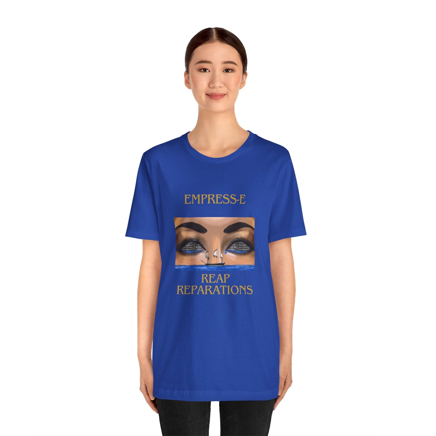 T-Shirt REAP REPARATIONS Crying Eyes Unisex Jersey Short Sleeve Tee