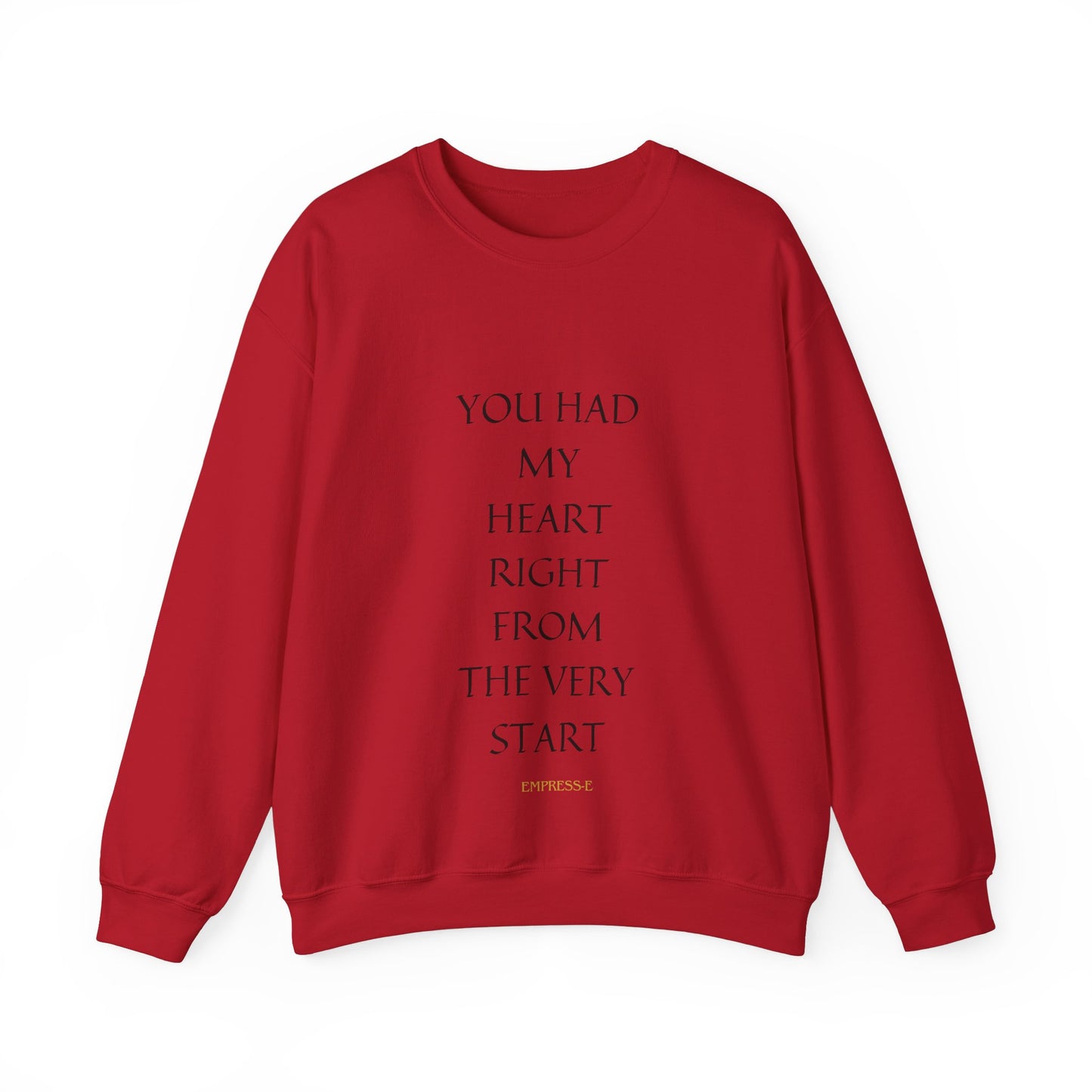 Soulmate Unisex Sweatshirt - You Had My Heart From the Start