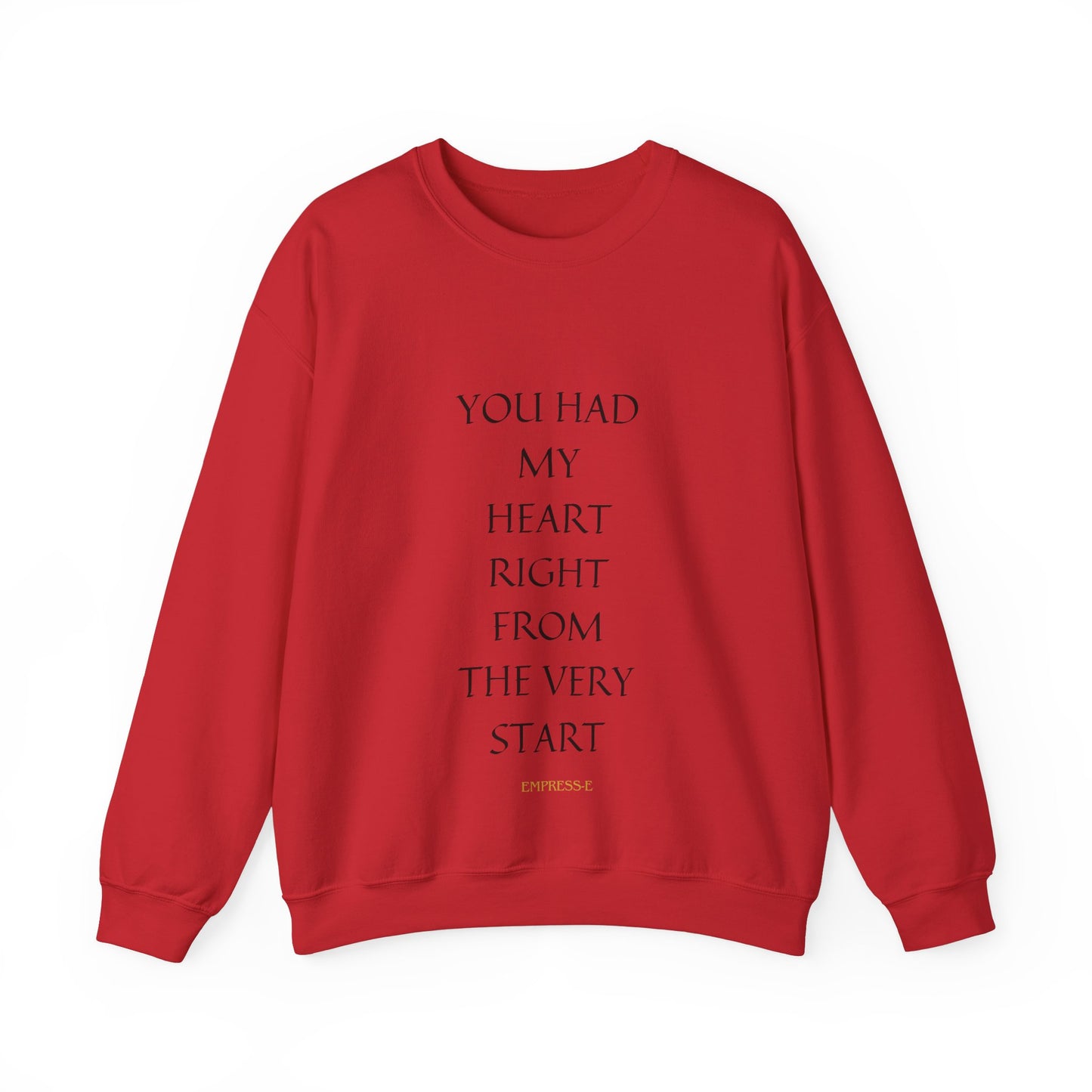Soulmate Unisex Sweatshirt - You Had My Heart From the Start