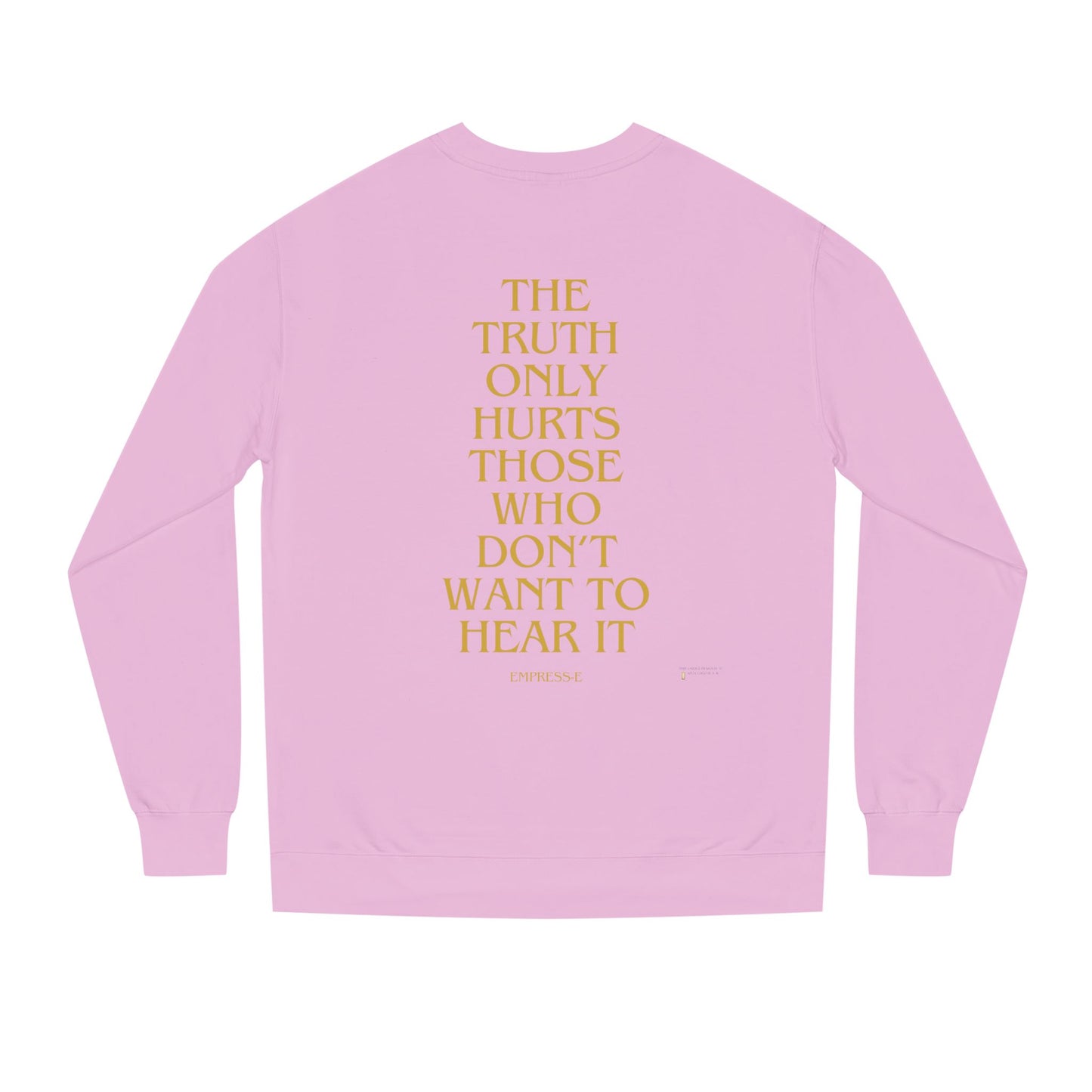 Empress-E Unisex Sweatshirt - Strong like a lion Reap Reparations black history