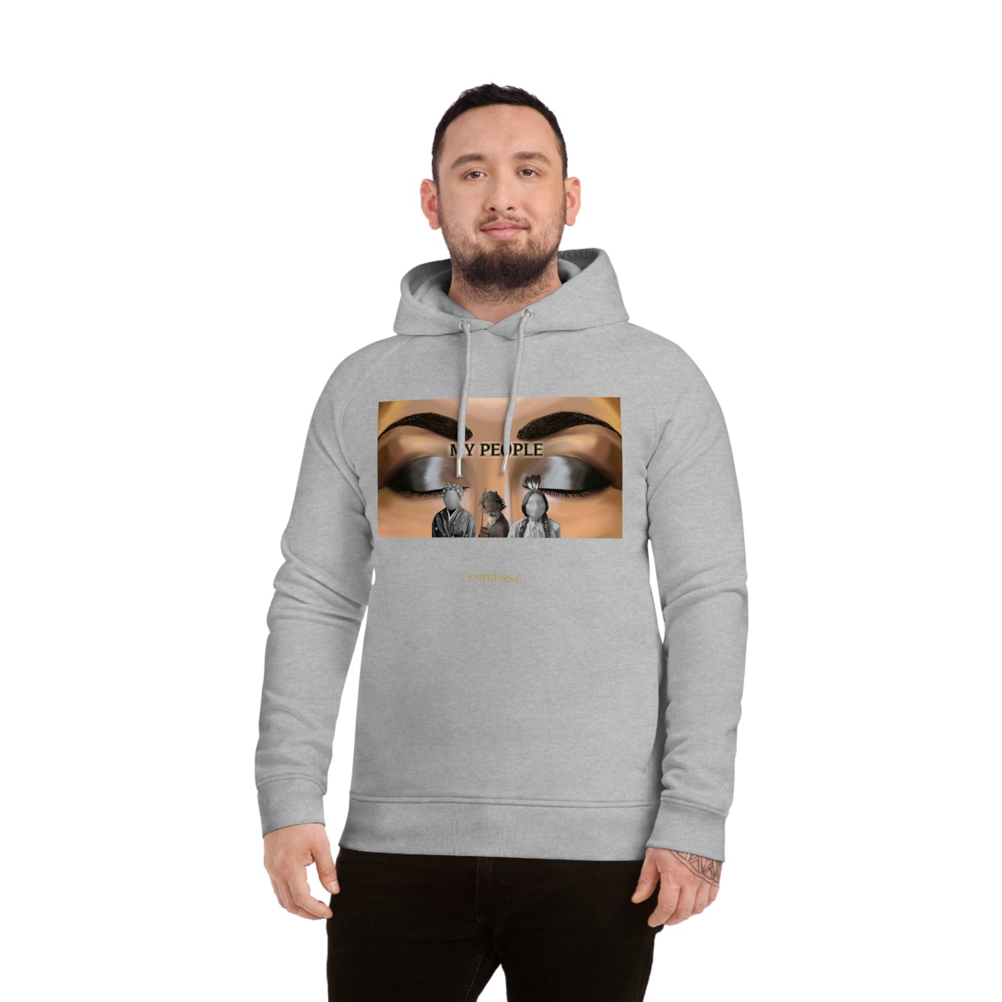 Hoodie - MY PEOPLE REAP REPARATIONS BLACK HISTORY EMPRESS-E