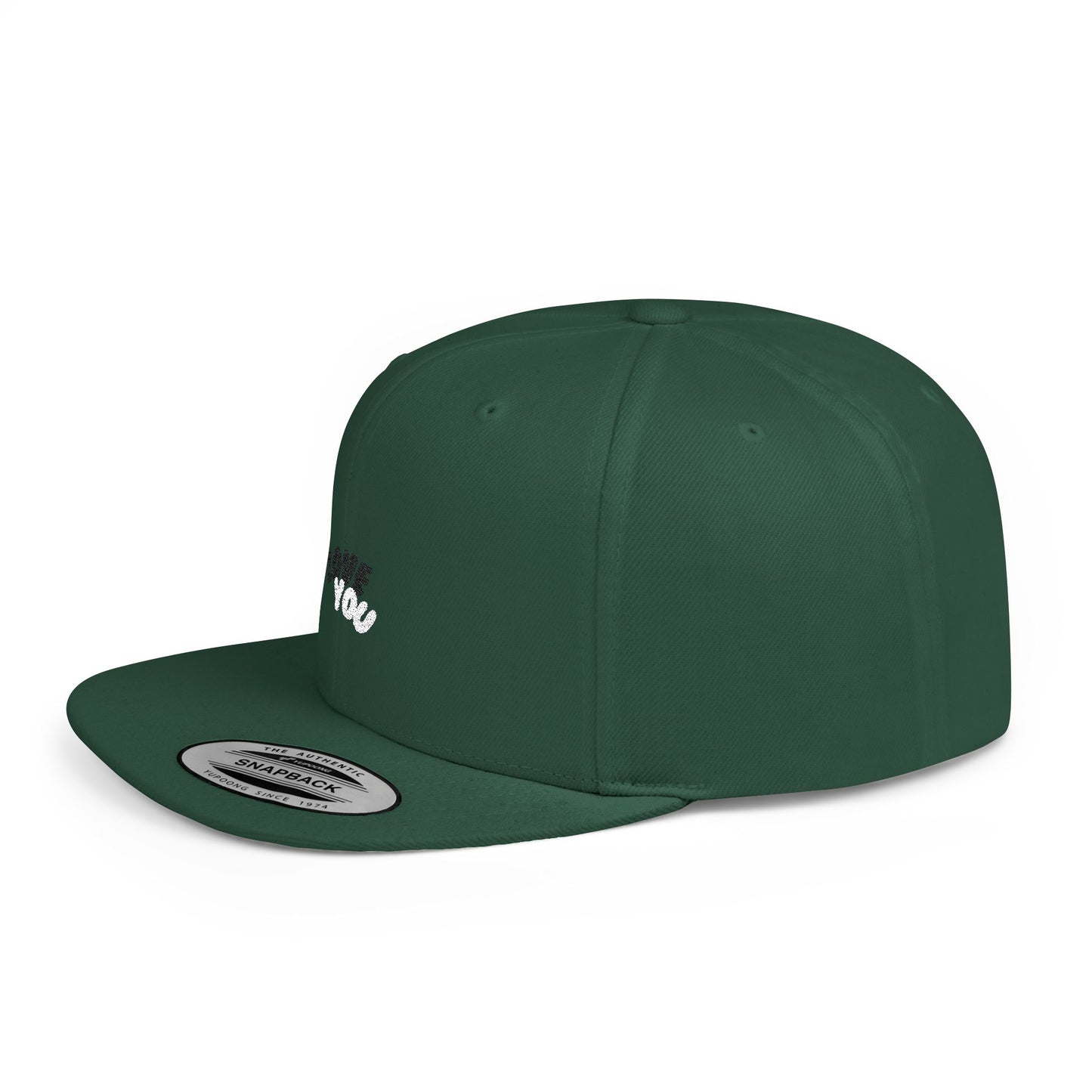 Snapback Hat with Love You Design