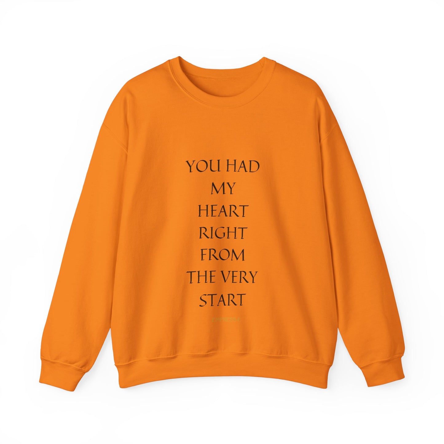 Soulmate Unisex Sweatshirt - You Had My Heart From the Start