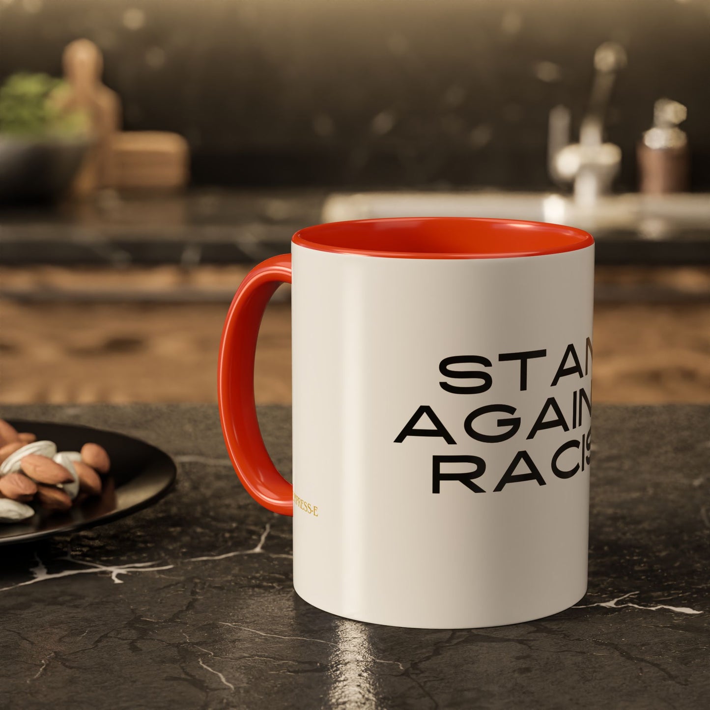 Empowering Message Mug - "Stand Against Racism" - 11oz & 15oz