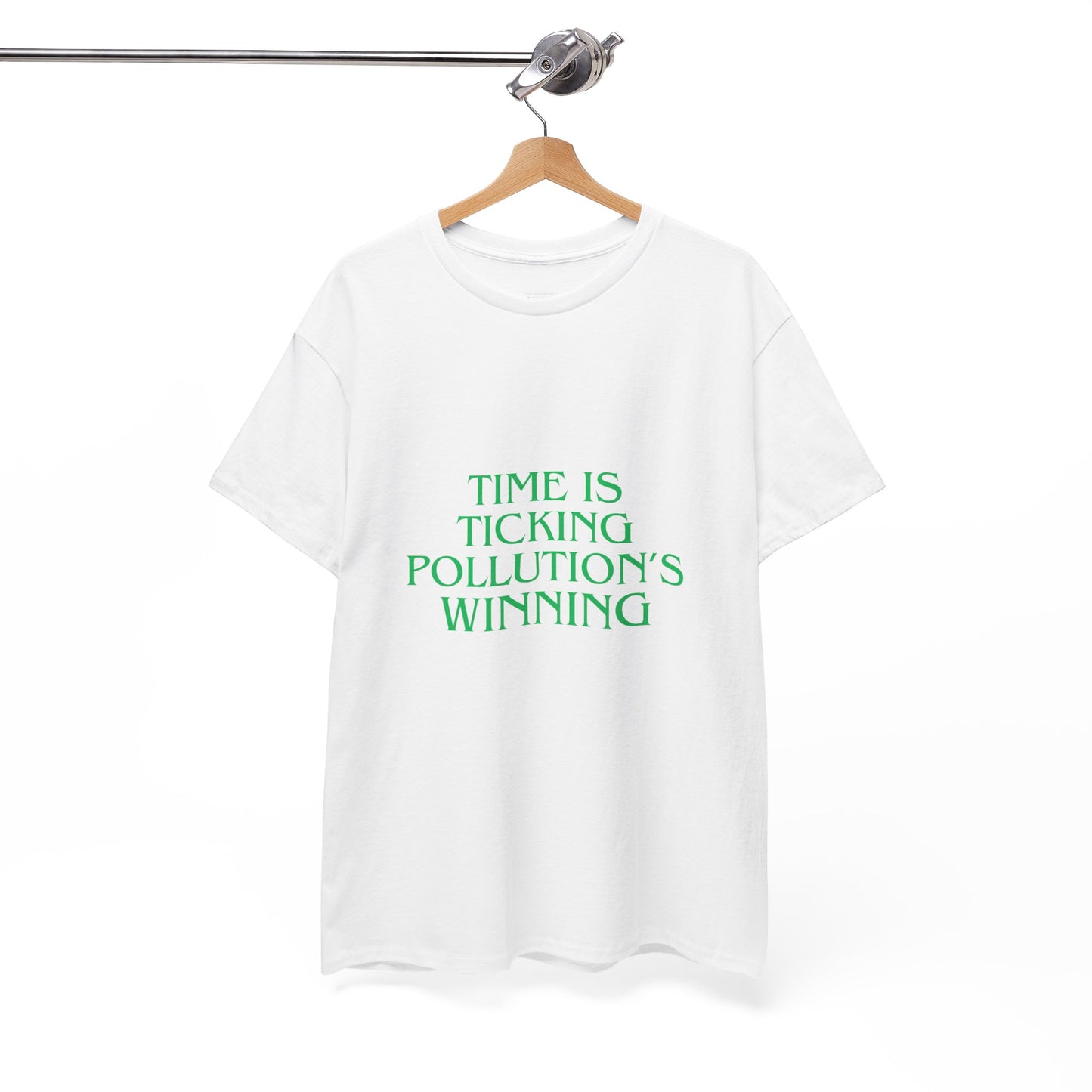 Unisex Heavy Cotton Tee, Time is ticking