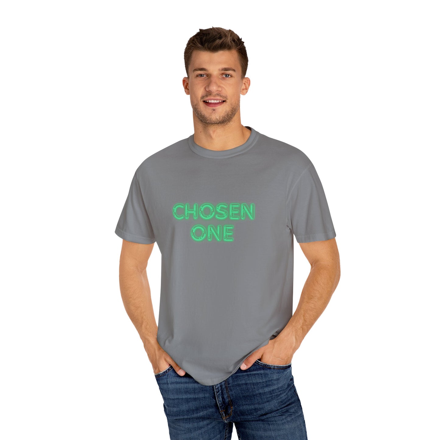 Garment-Dyed T-shirt - CHOSEN ONE - AFUA
