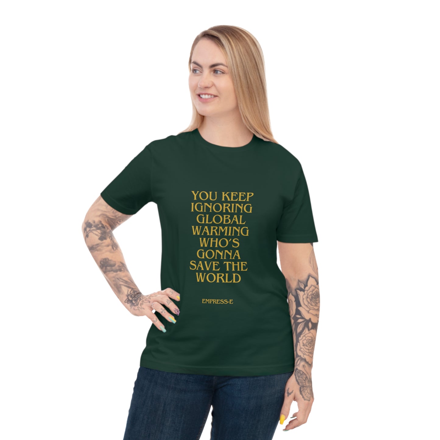 T-Shirt - GLOBAL WARMING TIME IS TICKING