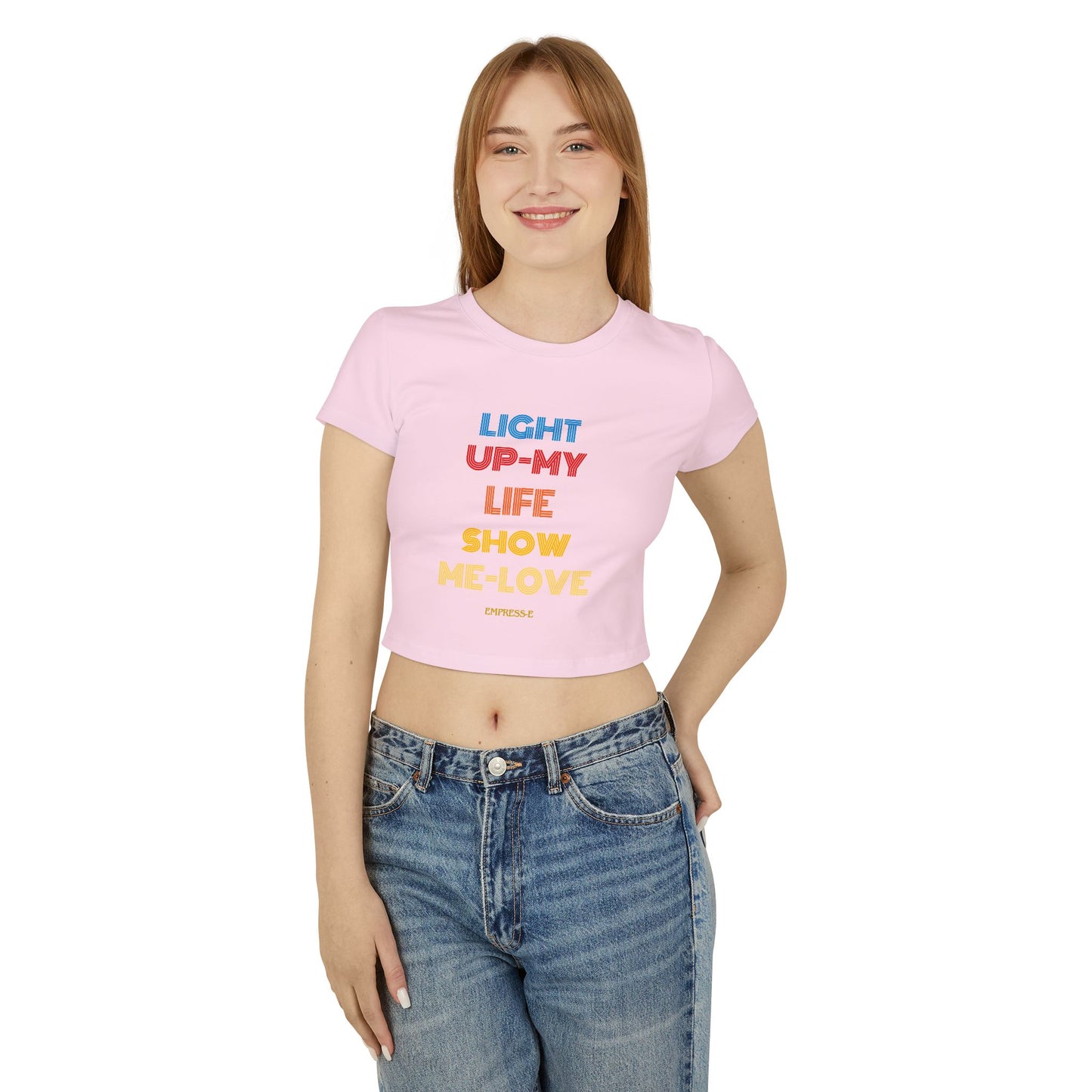 Baby Tee: Live Life and Love Women's T-Shirt