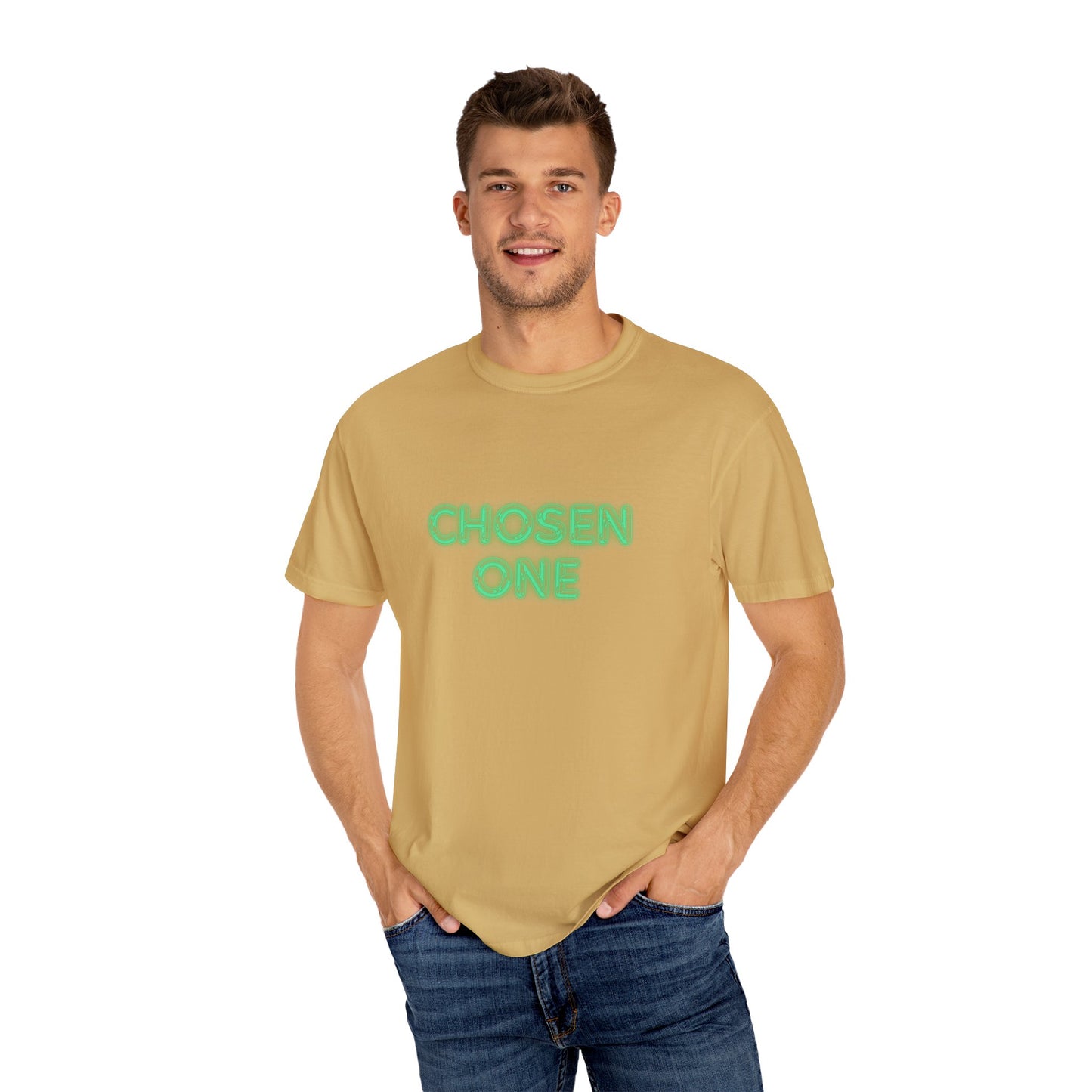 Garment-Dyed T-shirt - CHOSEN ONE - AFUA