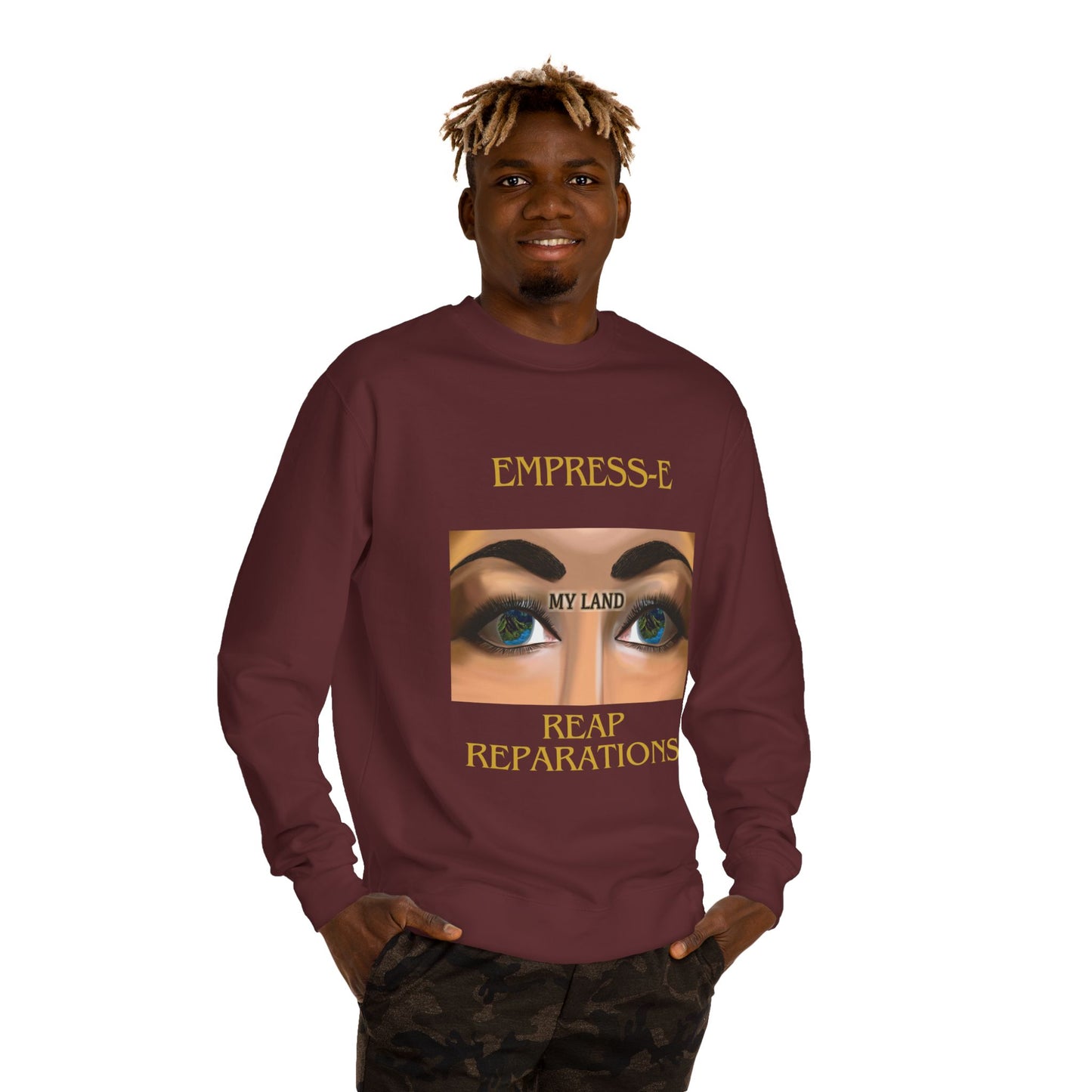 MY LAND- REPARATIONS Unisex Crew Neck Sweatshirt -kwanzaa gift