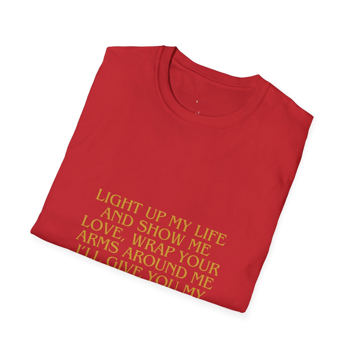 Graphic Tee Live Life and Love Unisex T-Shirt