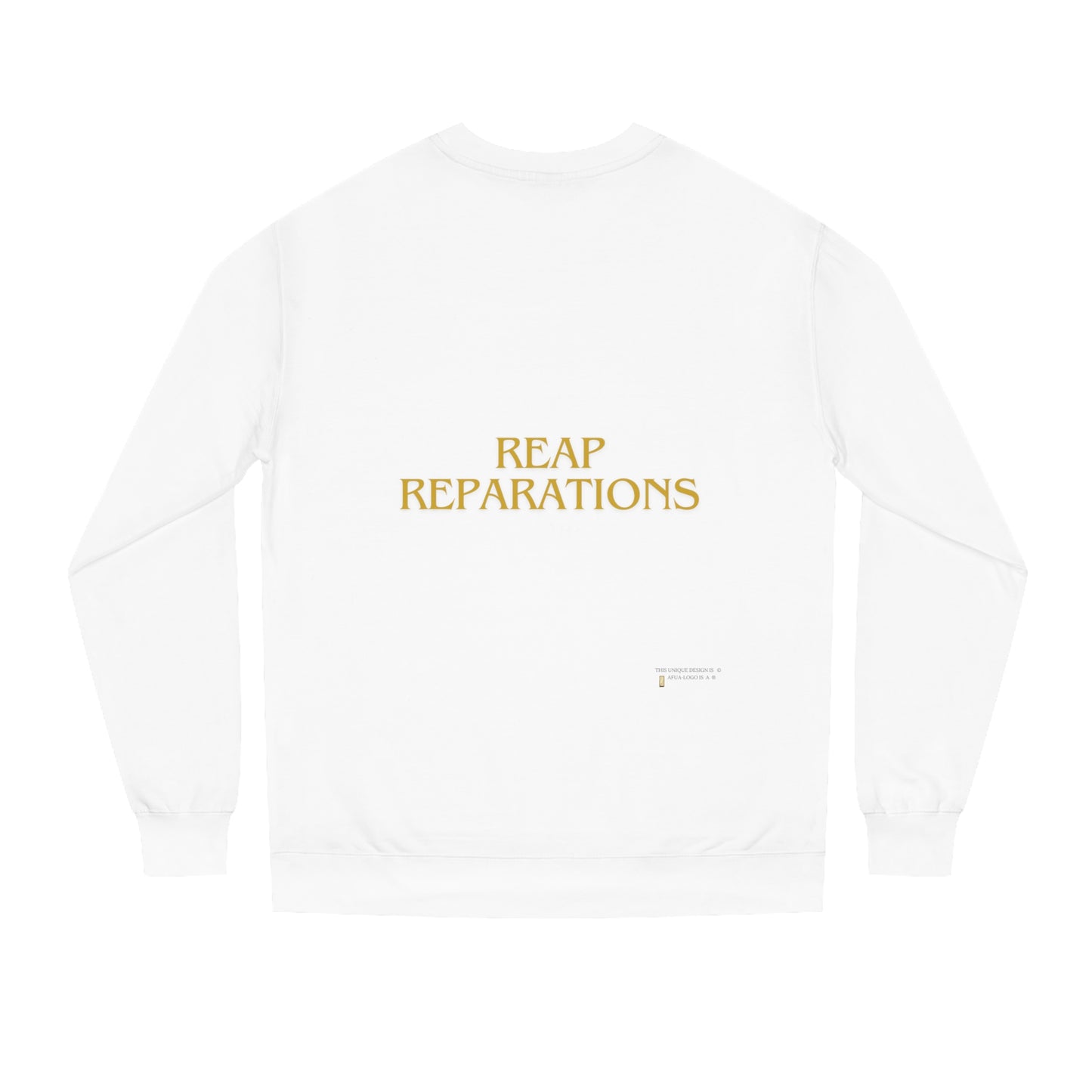 B- History Unisex Crew Neck Sweatshirt - MY WORTH Reparations, African American