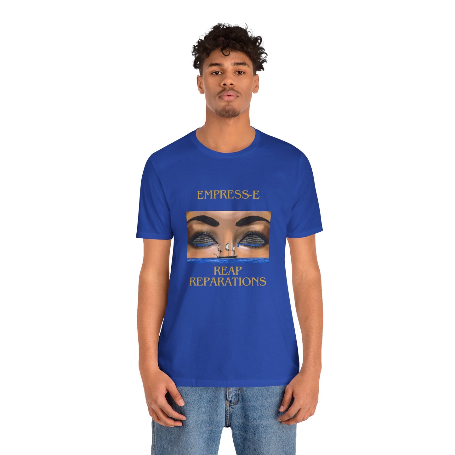 T-Shirt REAP REPARATIONS Crying Eyes Unisex Jersey Short Sleeve Tee