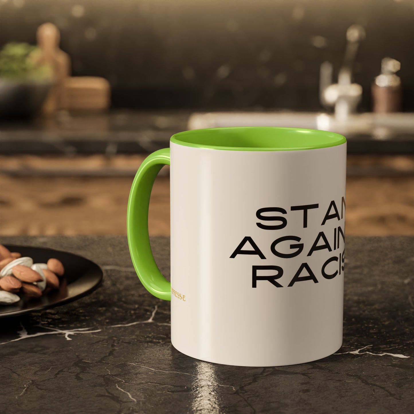 Empowering Message Mug - "Stand Against Racism" - 11oz & 15oz