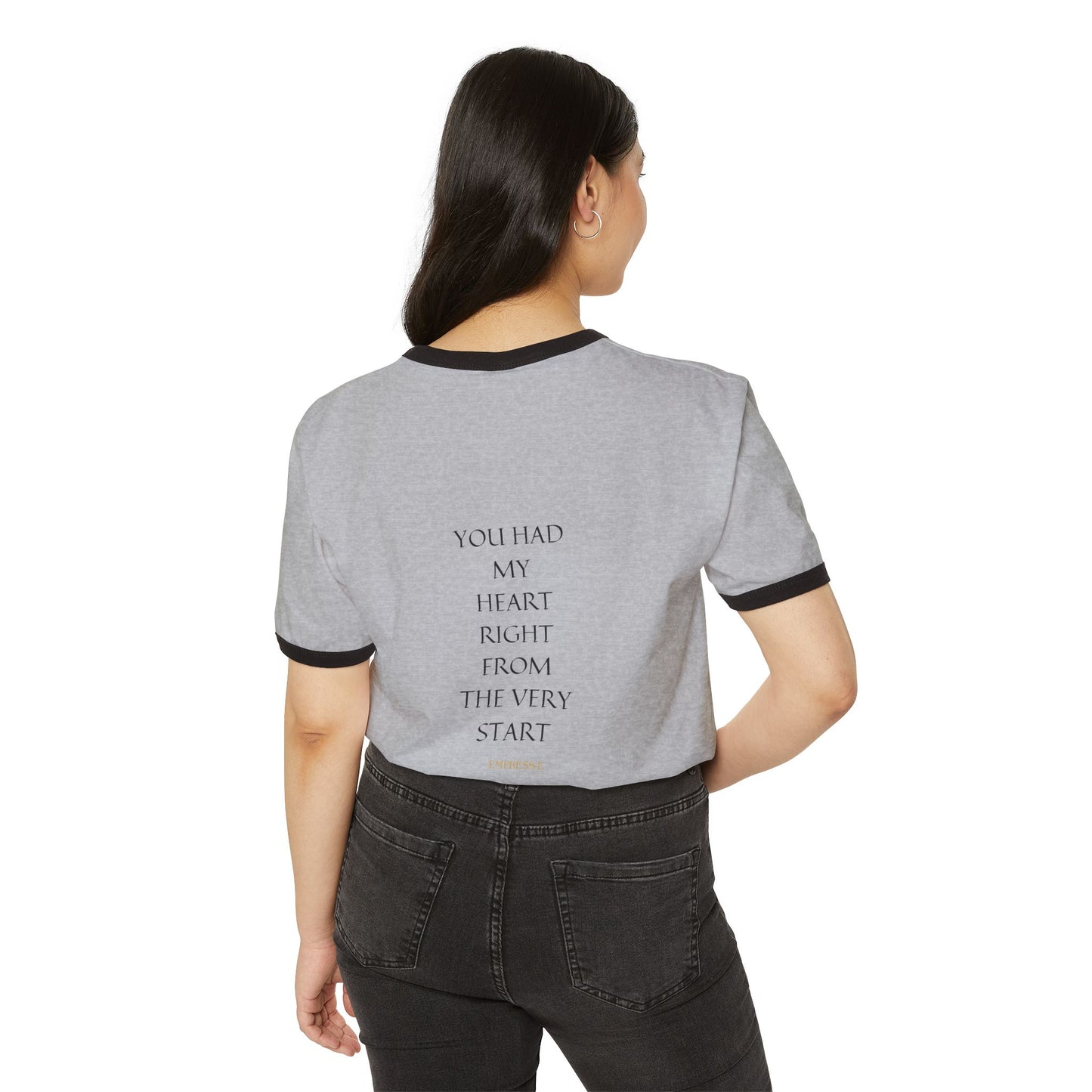 Ringer T-Shirt - SOULMATE the most beautiful thing in my mind