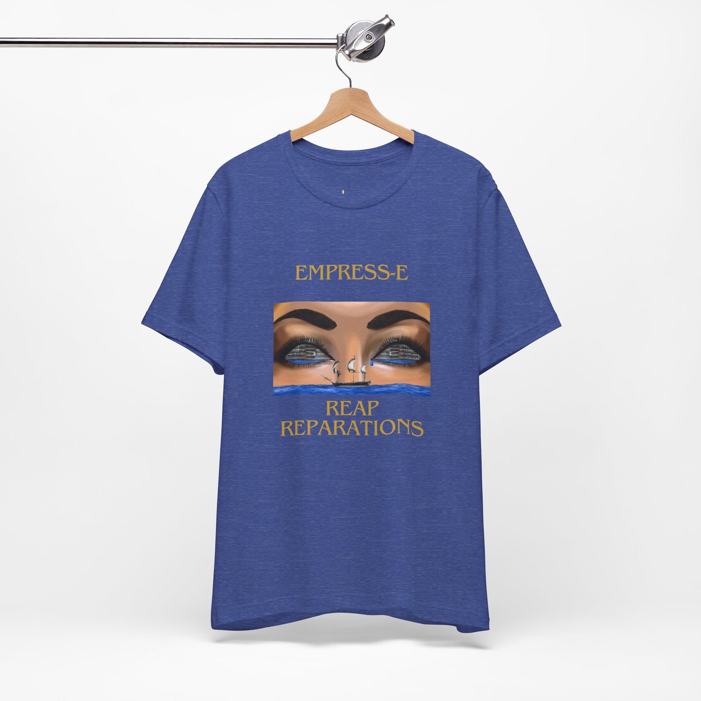 T-Shirt REAP REPARATIONS Crying Eyes Unisex Jersey Short Sleeve Tee